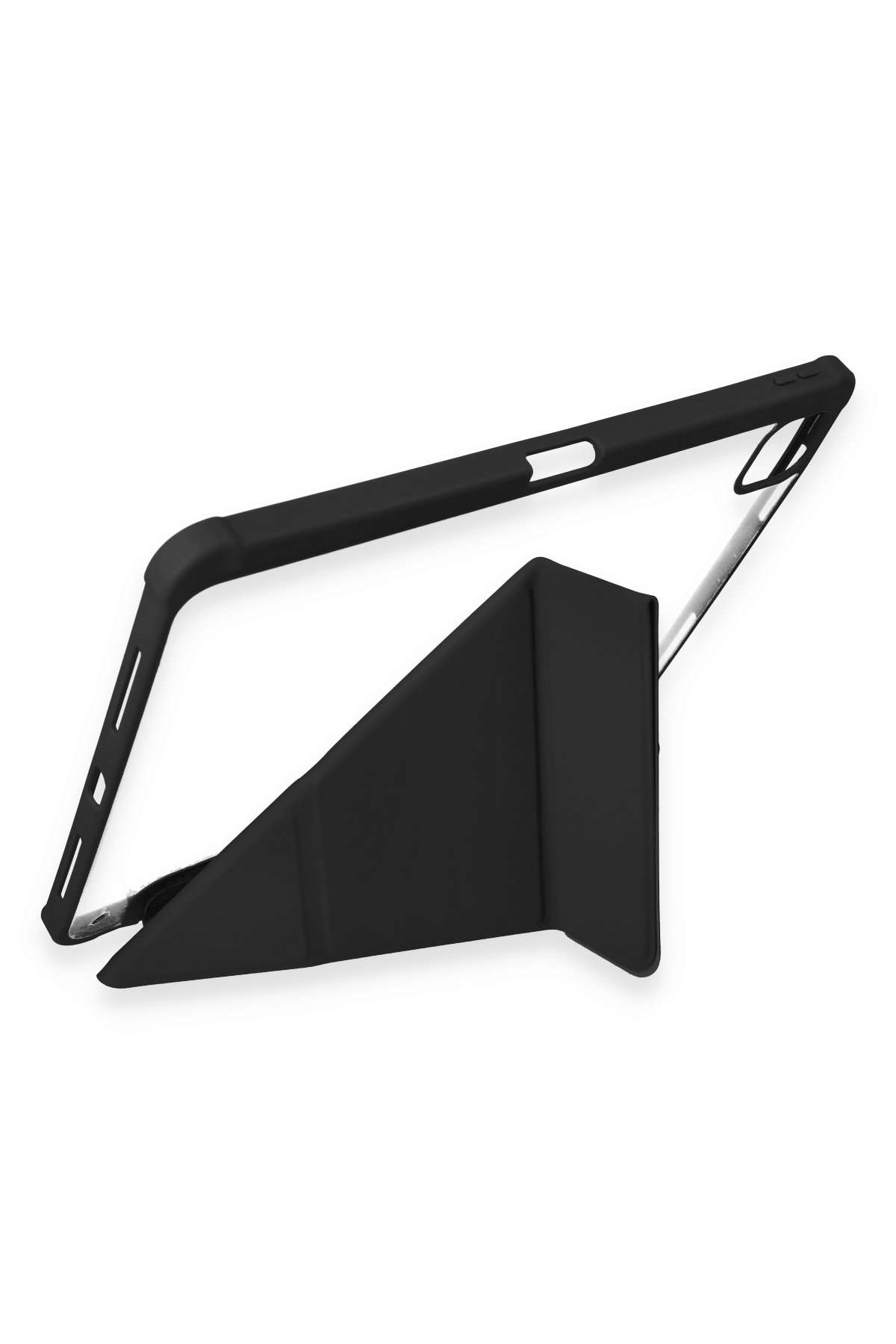 Newface iPad Pro 11 (2020) Kılıf Kalemlikli Mars Tablet Kılıfı - Gri