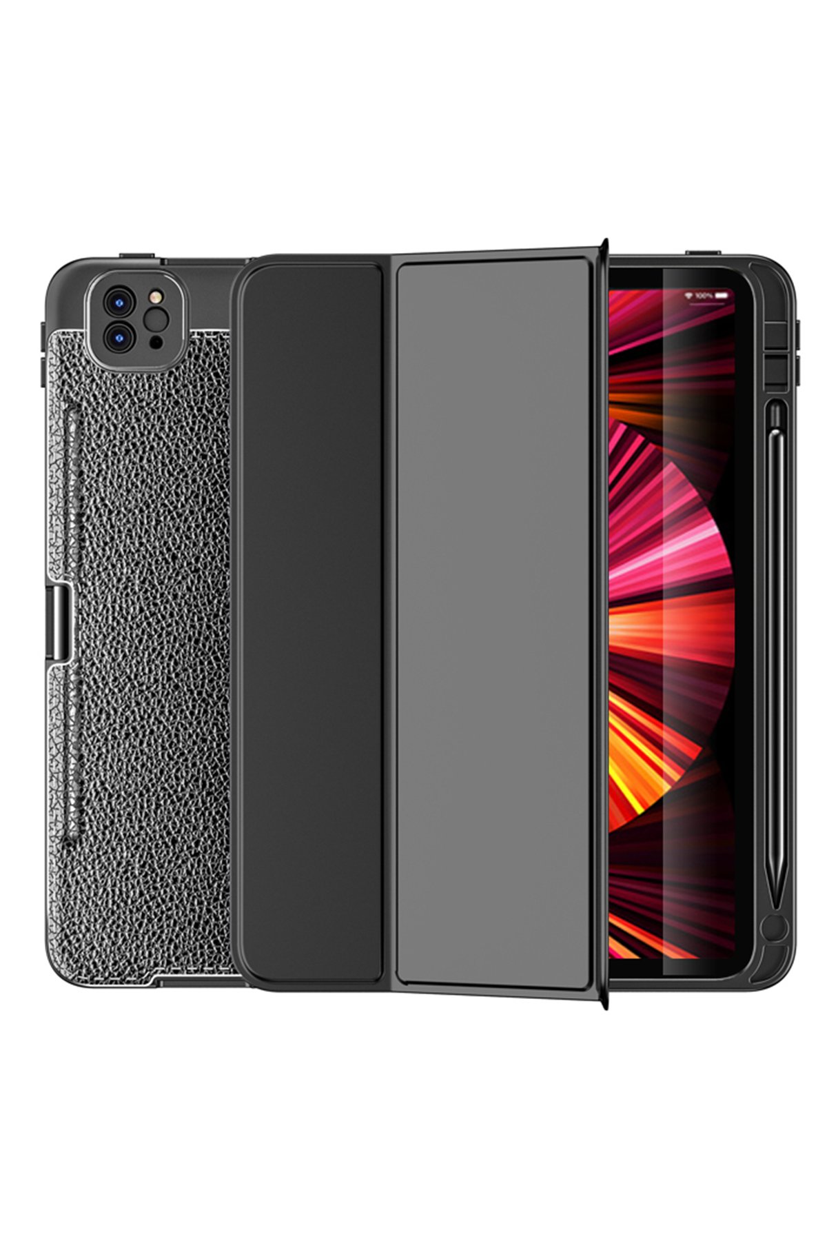 Newface iPad Pro 11 (2020) Kılıf Tablet Smart Kılıf - Lila