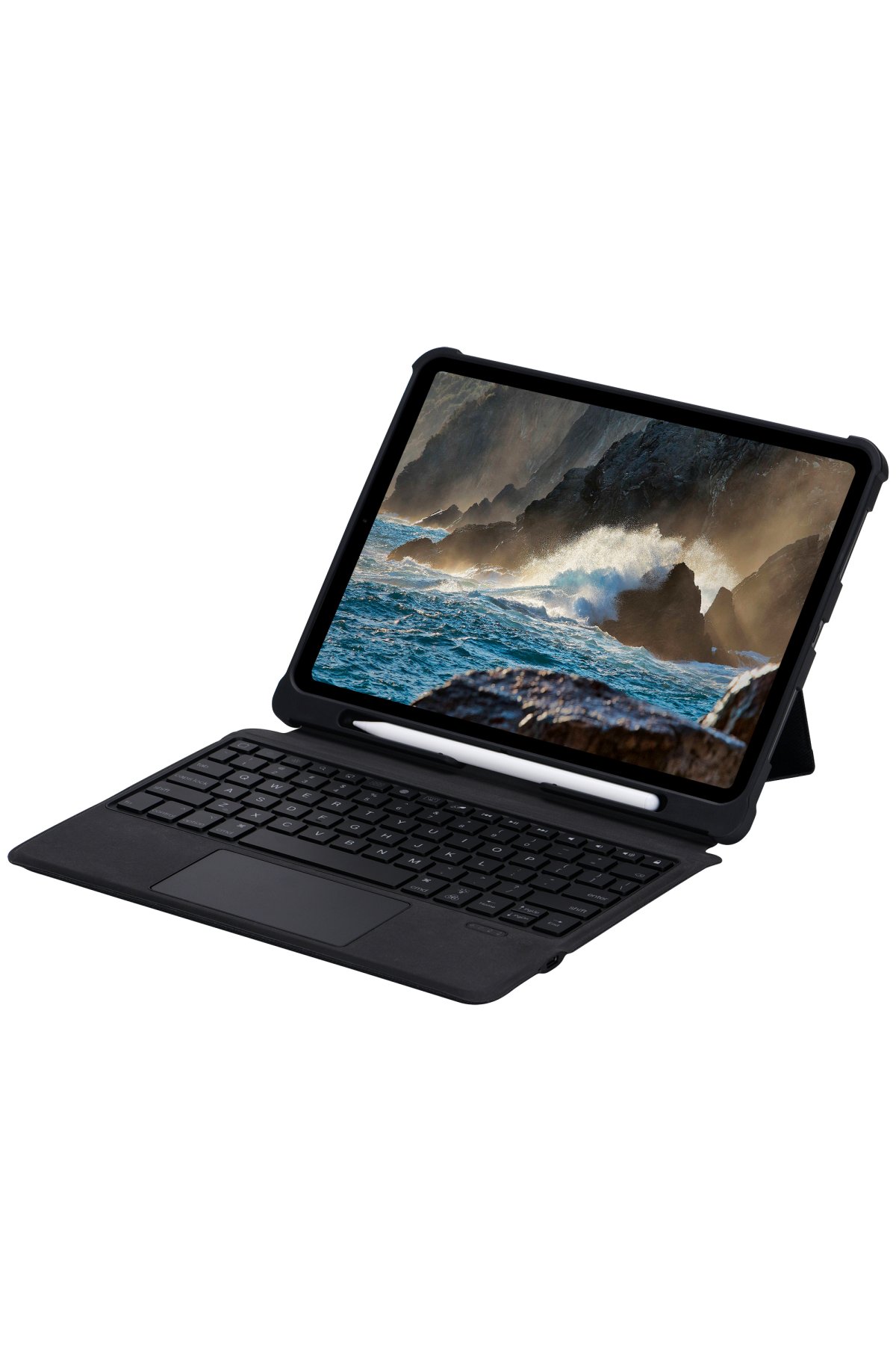 Newface iPad Pro 11 (2021) Kılıf Kalemlikli Hugo Tablet Kılıfı - Lacivert