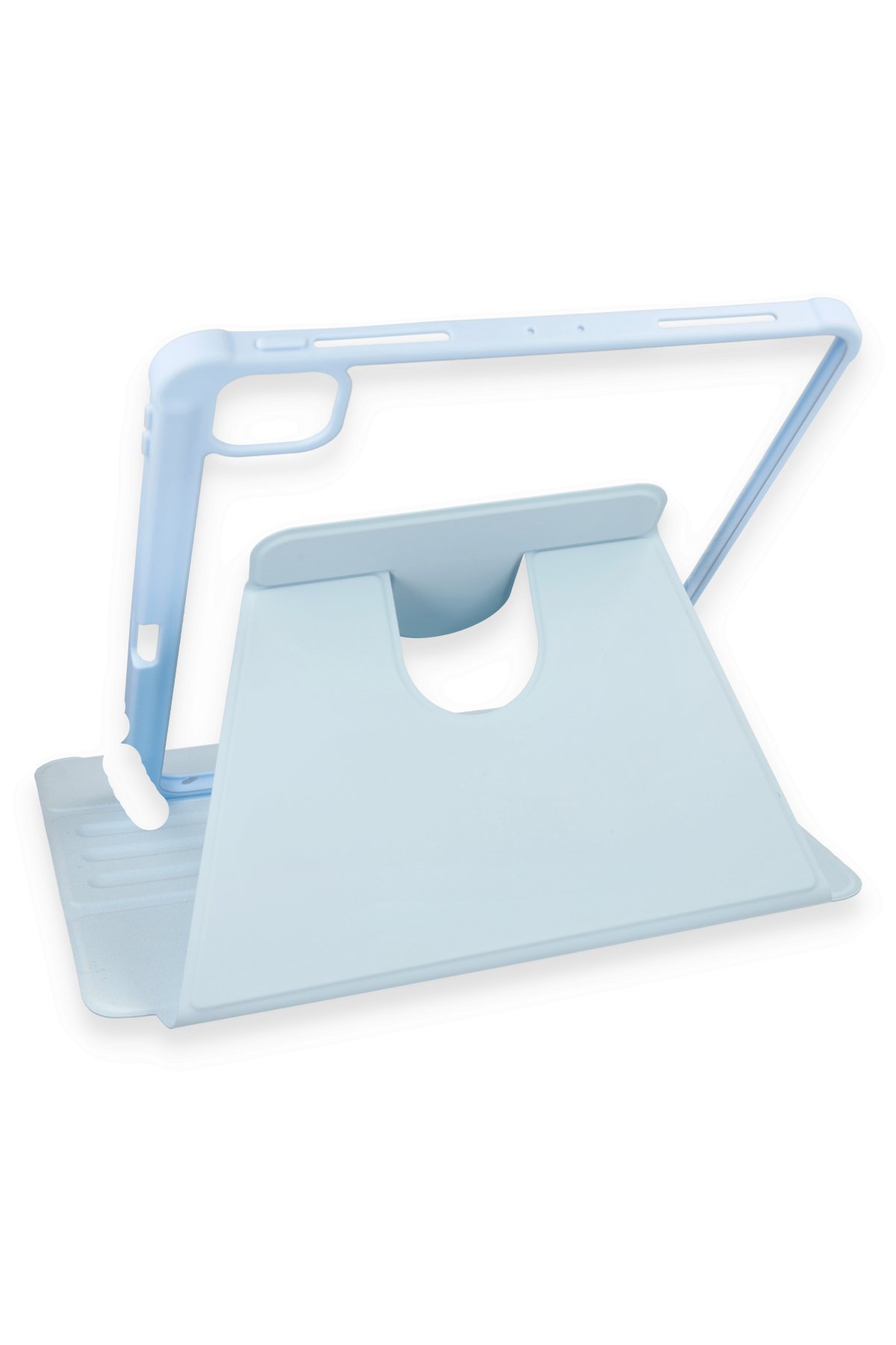 Newface iPad Pro 11 (2021) Kılıf Hand Strap Tablet Kılıfı - Mürdüm