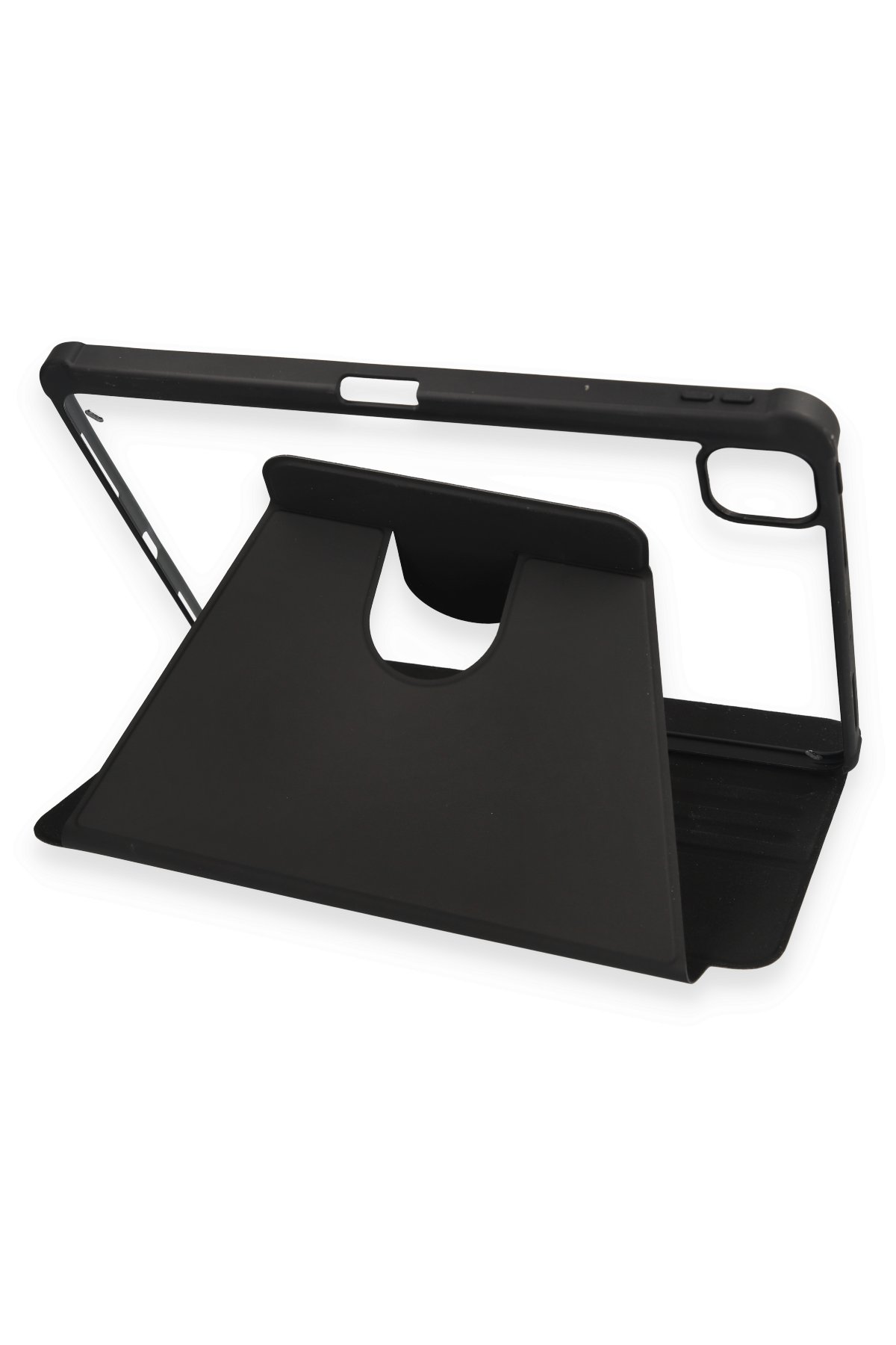 Newface iPad Pro 11 (2021) Kılıf Kalemlikli Hugo Tablet Kılıfı - Koyu Yeşil