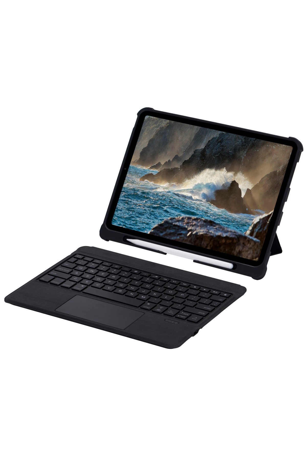 Newface iPad Pro 11 (2022) Kılıf KC01 Smart Klavyeli Tablet Kılıfı - Siyah