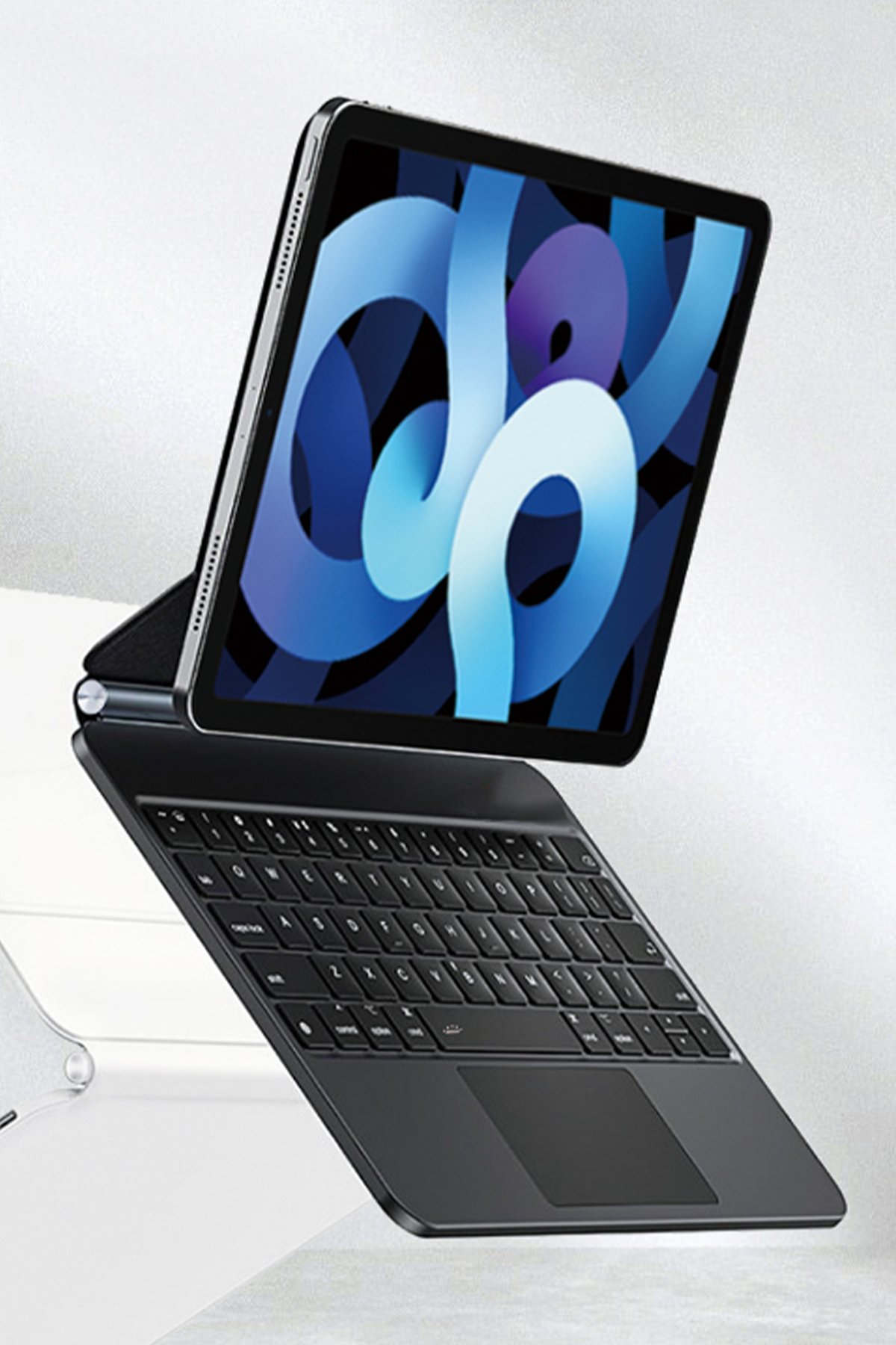 Newface iPad Pro 11 (2022) Kılıf X7 Magic Manyetik Klavyeli Tablet Kılıfı - Siyah
