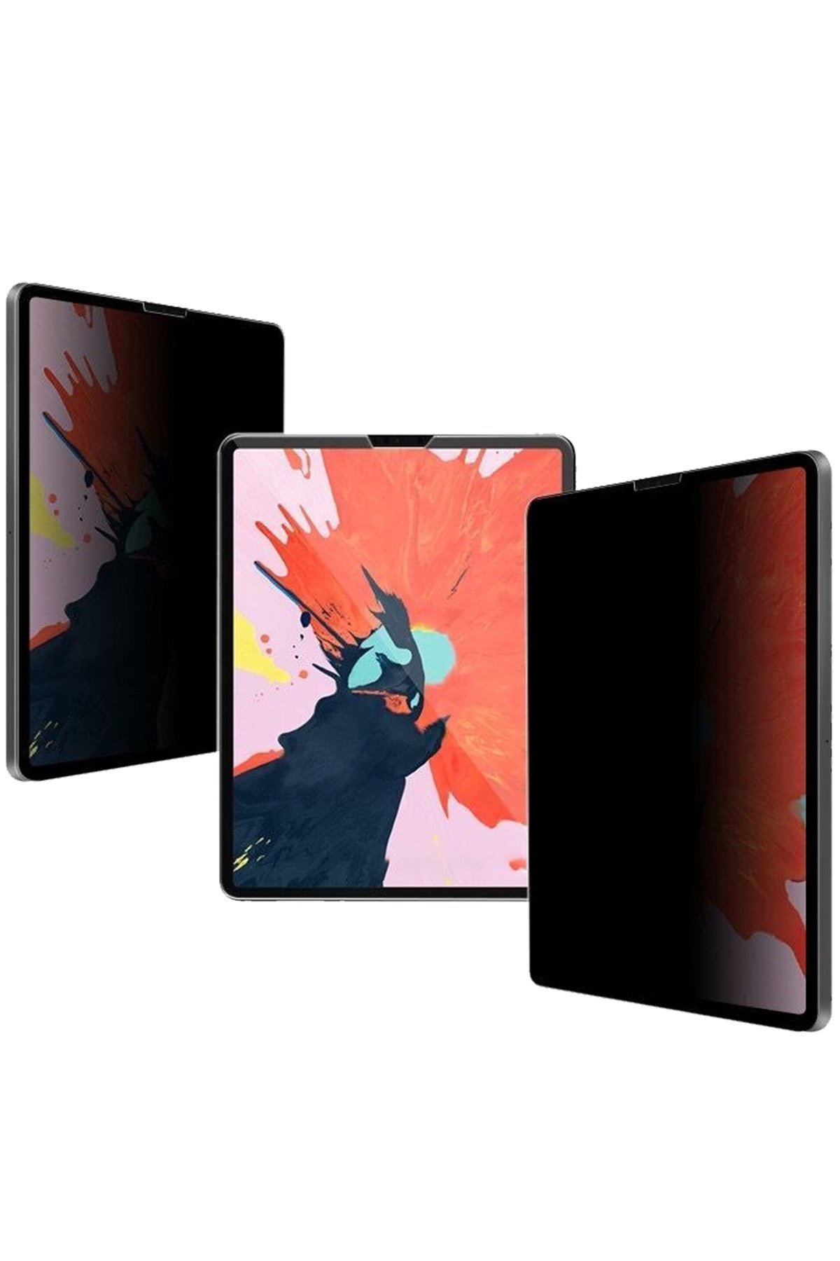 Newface iPad Pro 12.9 (2018) Kılıf Kalemlikli Mars Tablet Kılıfı - Rose Gold