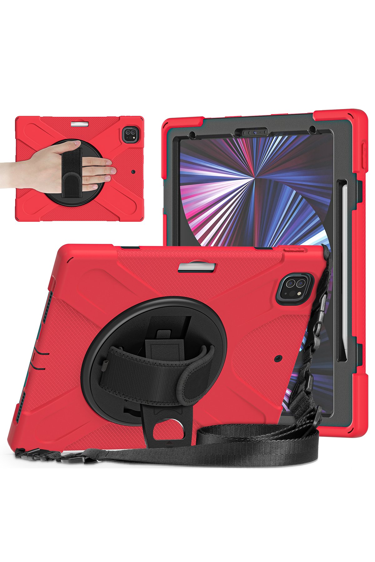 Newface iPad Pro 12.9 (2020) Tablet Cam Ekran Koruyucu