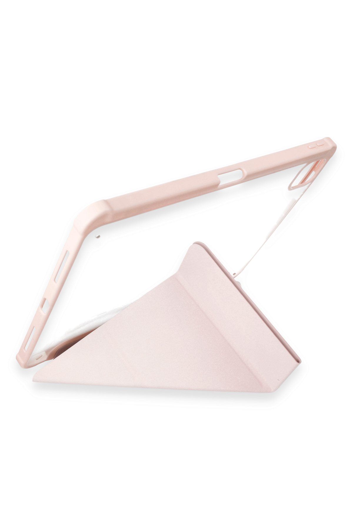 Newface iPad Pro 12.9 (2020) Kılıf Kalemlikli Hugo Tablet Kılıfı - Lila