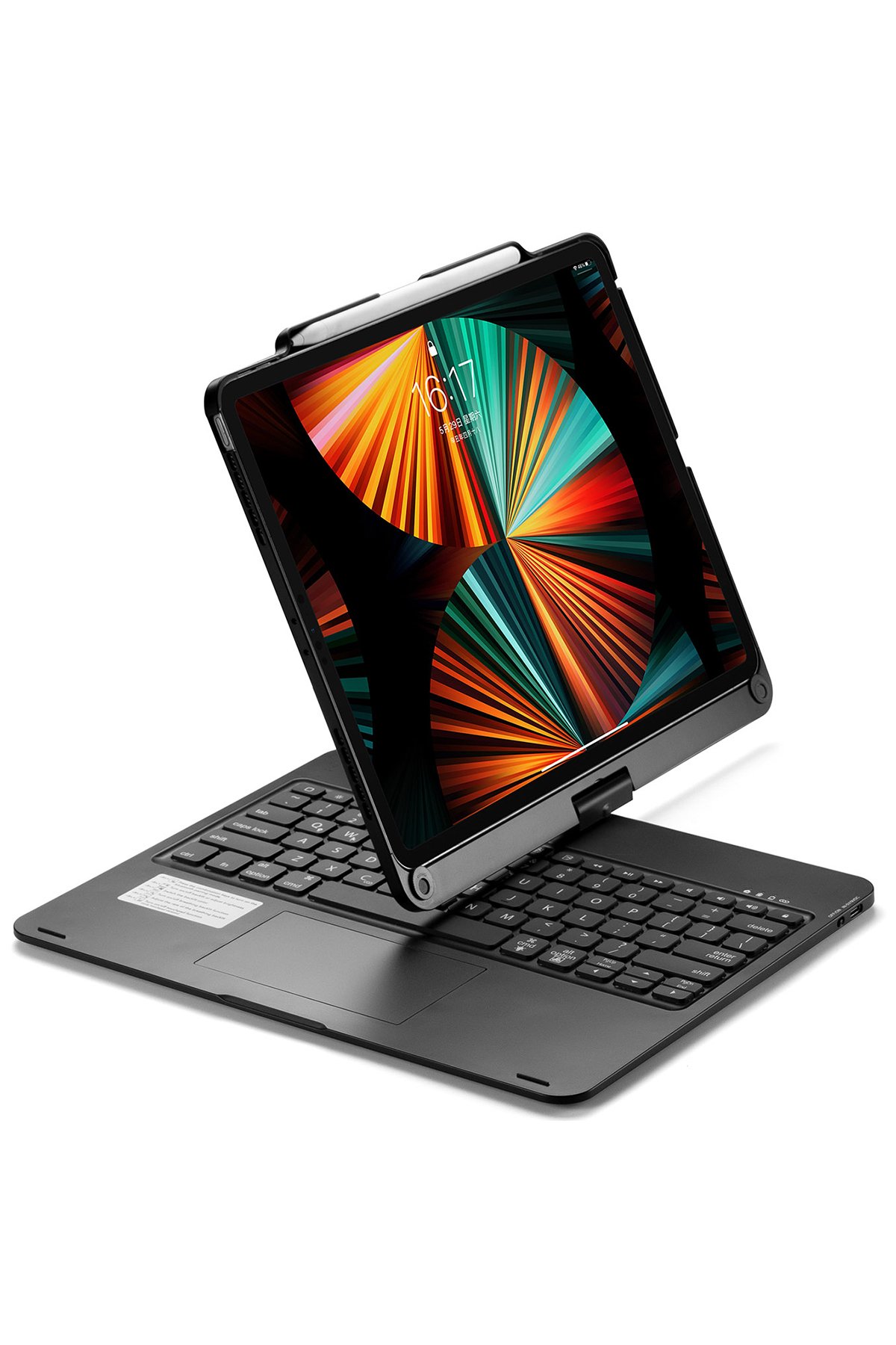Newface iPad Pro 12.9 (2020) Kılıf Amazing Tablet Kapak - Kırmızı