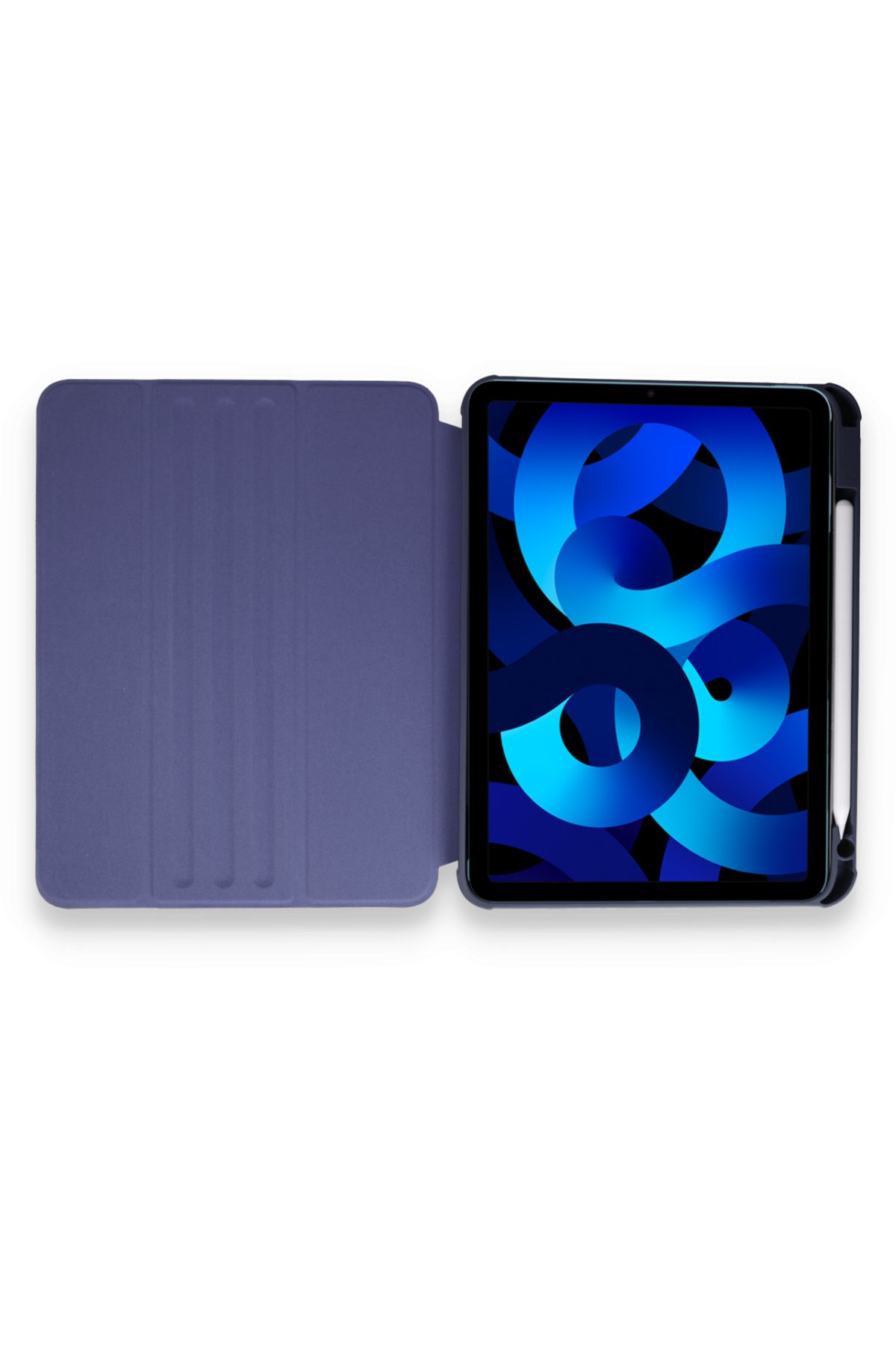 Newface iPad Pro 12.9 (2020) Kılıf 360 Tablet Deri Kılıf - Turkuaz