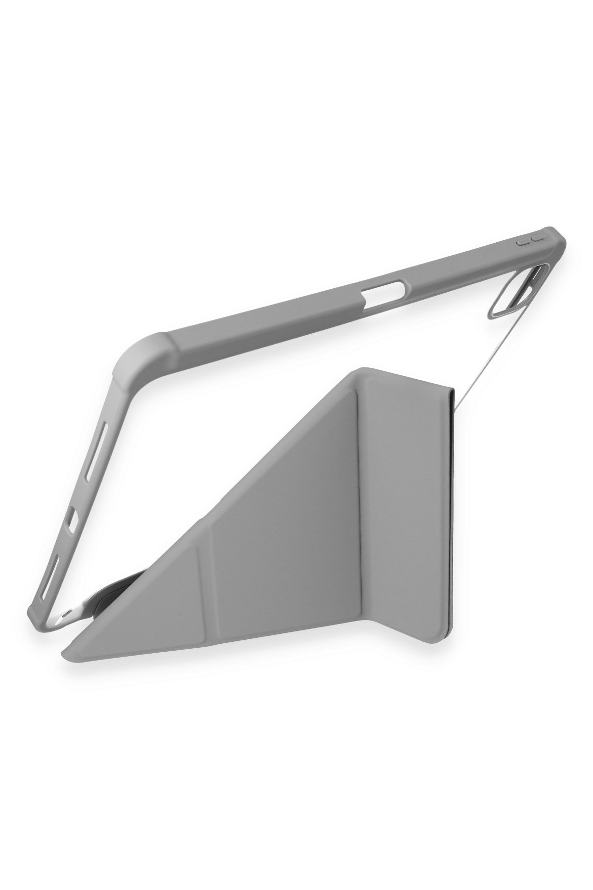 Newface iPad Pro 12.9 (2021) Kılıf Amazing Tablet Kapak - Kırmızı