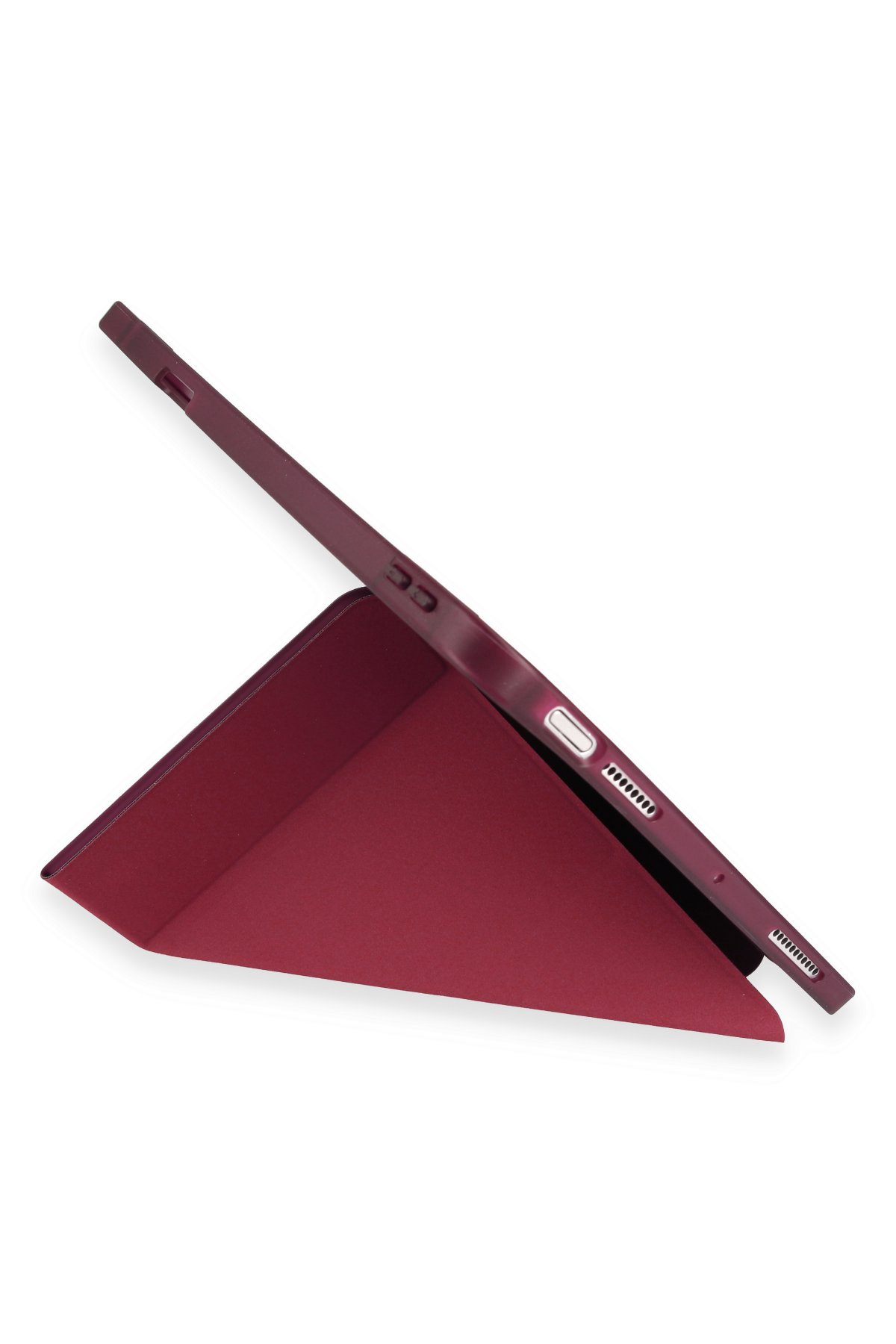 Newface iPad Pro 12.9 (2021) Kılıf Kalemlikli Mars Tablet Kılıfı - Rose Gold