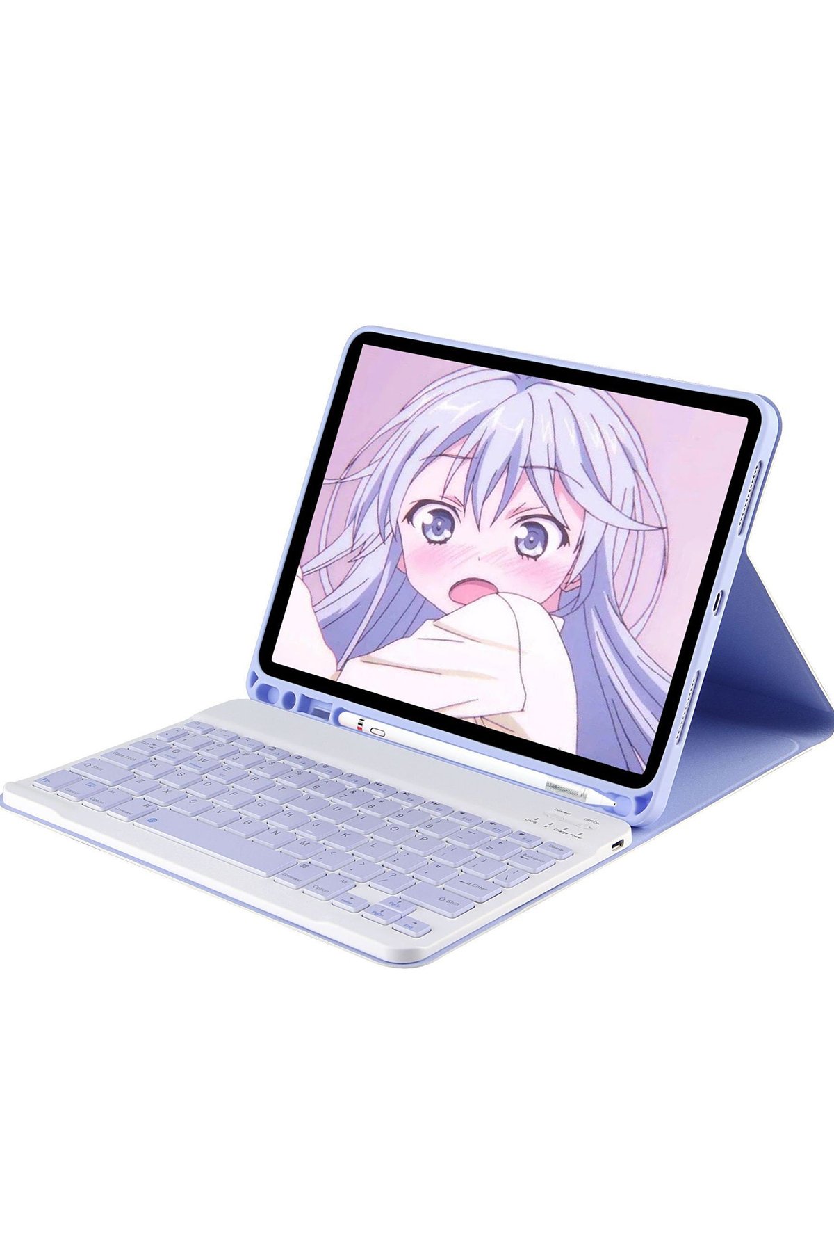 Newface iPad Pro 12.9 (2021) Kılıf Kalemlikli Mars Tablet Kılıfı - Koyu Yeşil