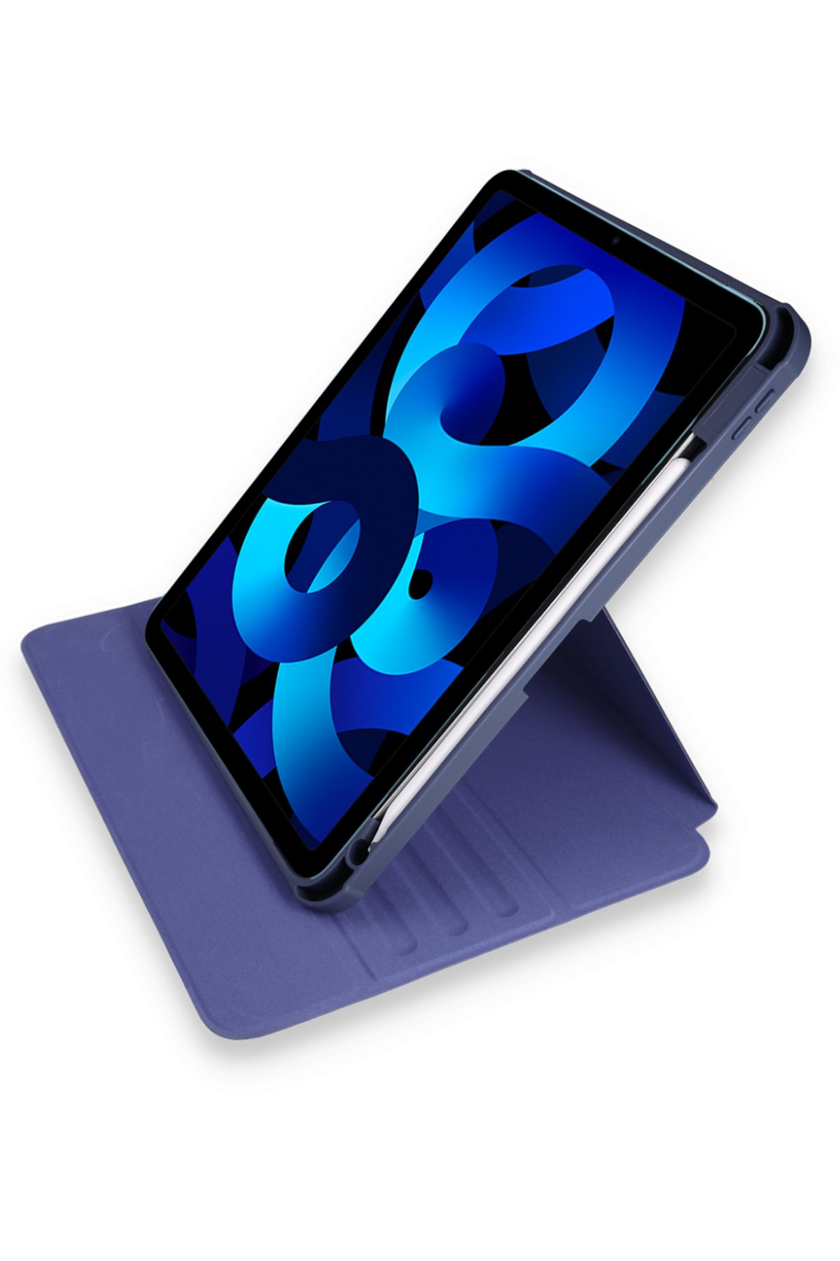 Newface iPad Pro 12.9 (2021) Kılıf Amazing Tablet Kapak - Mavi