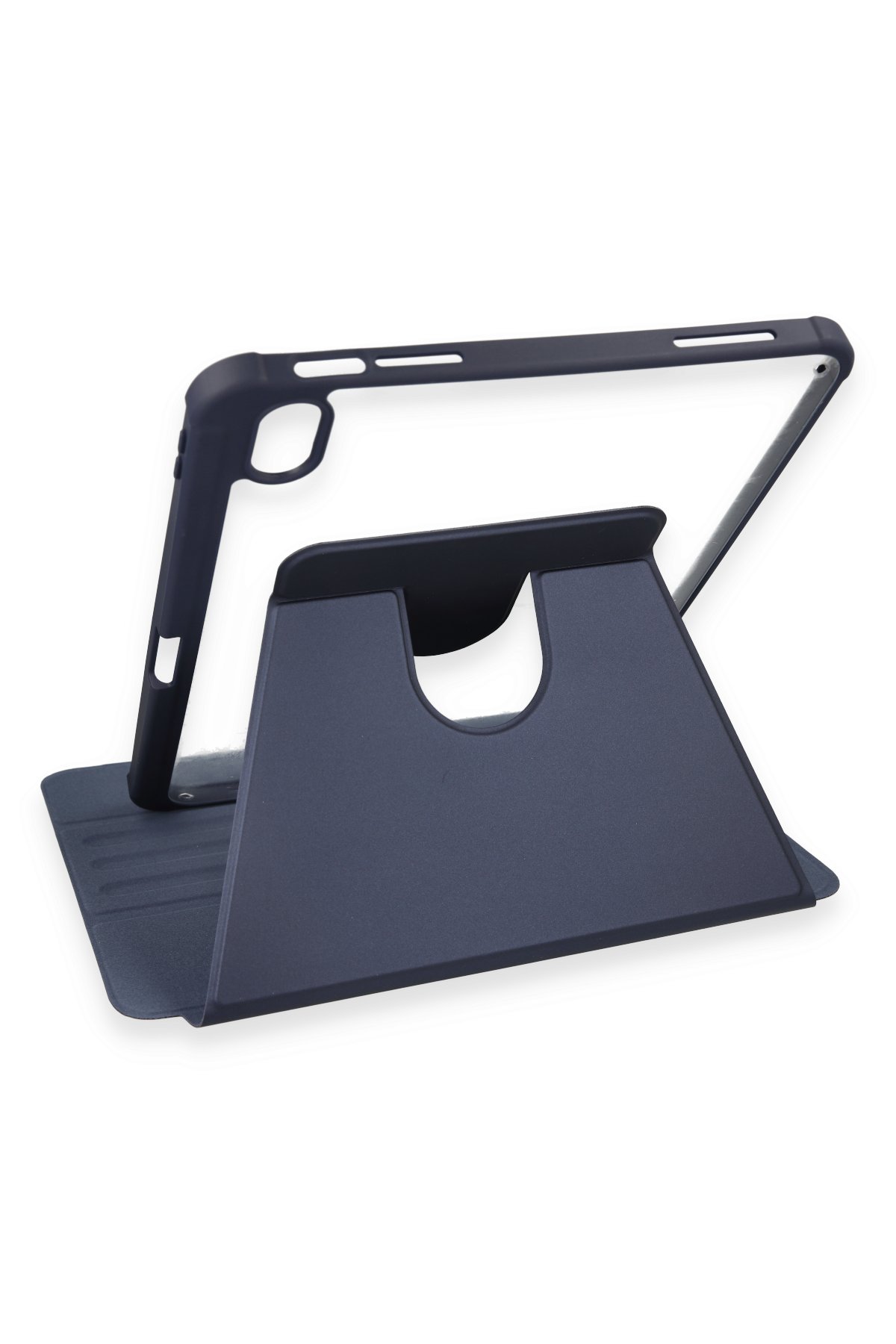 Newface iPad Pro 12.9 (2021) Kılıf Tablet Focus Silikon - Lacivert