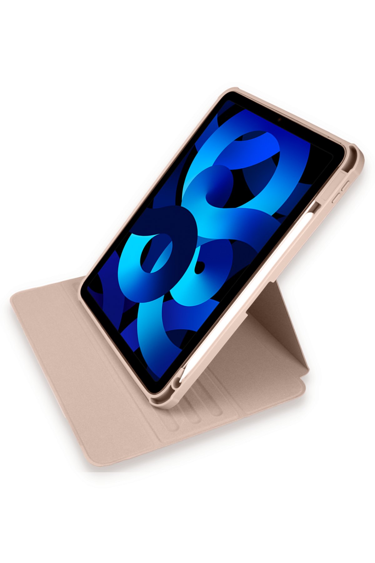 Newface iPad Pro 12.9 (2021) Kılıf Strap-C Otterbox Tablet Kapak - Pembe