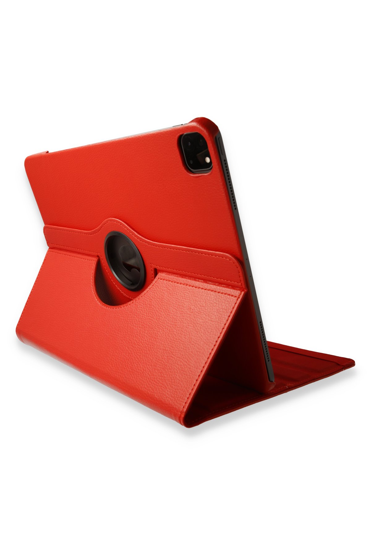 Newface iPad Pro 12.9 (2020) Kılıf Strap-C Otterbox Tablet Kapak - Gri