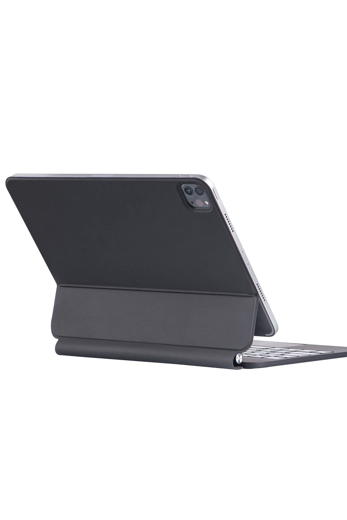 Newface iPad Pro 13 (2024) Kılıf Color Karbon Tablet Kılıfı - Koyu Gri