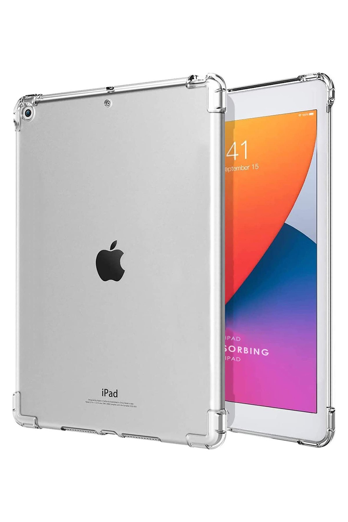 Newface iPad Pro 9.7 Kılıf Like Stantlı Tablet Silikon - Siyah