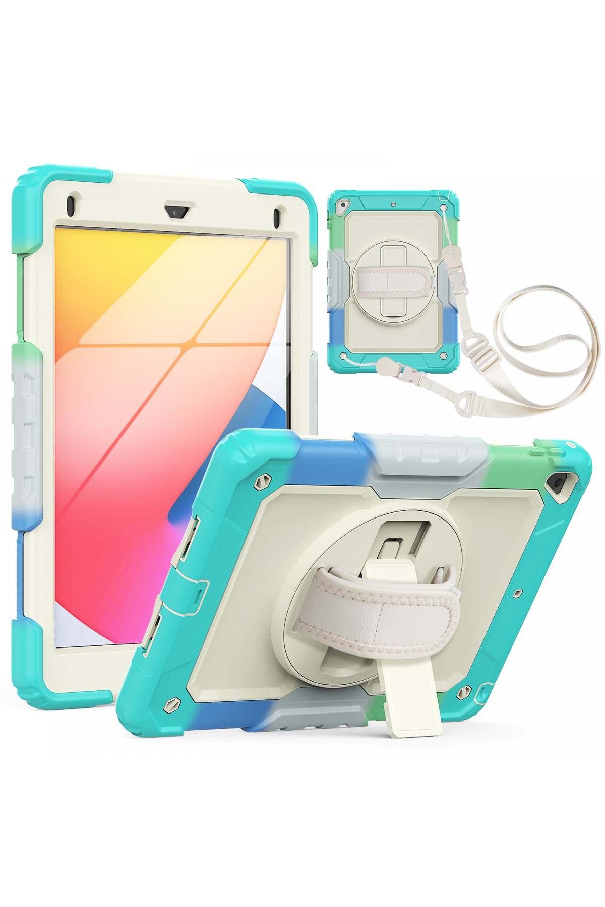 Newface iPad Pro 9.7 Kılıf Kalemlikli Mars Tablet Kılıfı - Lila