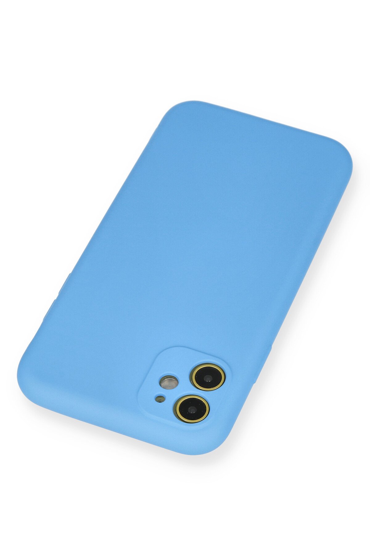 Newface iPhone 11 Kılıf Joy Lens Standlı Kapak - Siyah