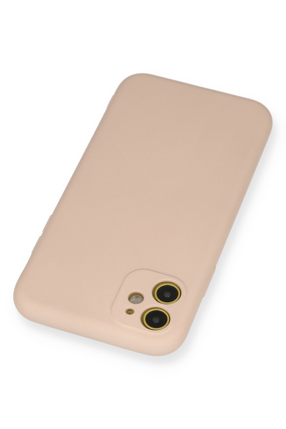 Newface iPhone 11 Kılıf Joy Lens Standlı Kapak - Siyah
