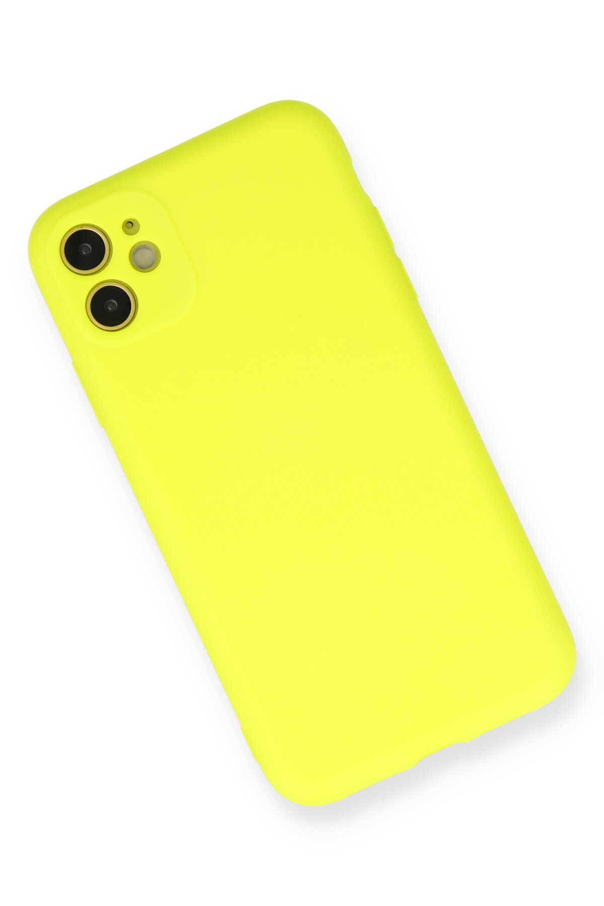 Newface iPhone 11 Kılıf Volet Silikon - Kırmızı