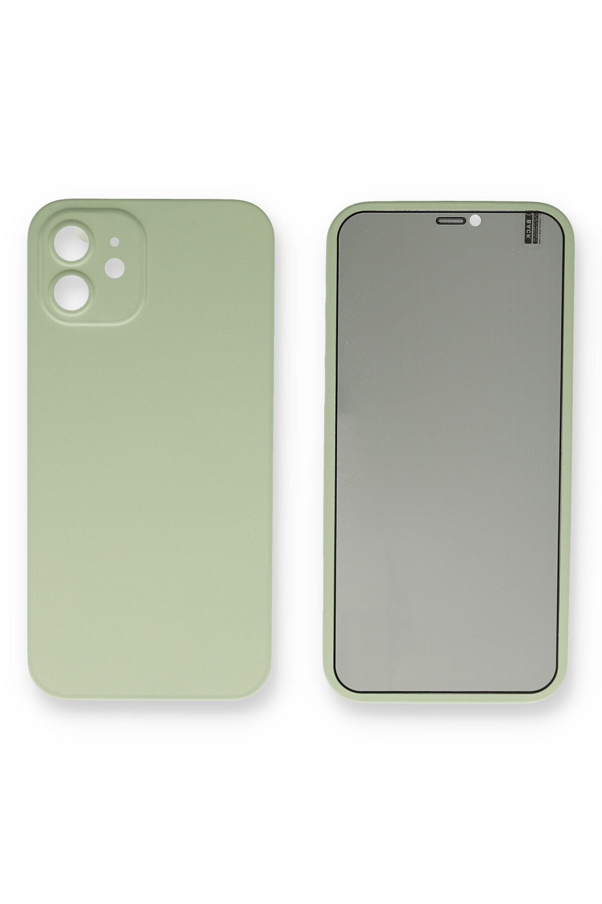 Newface iPhone 11 Kılıf Palm Buzlu Kamera Sürgülü Silikon - Lila