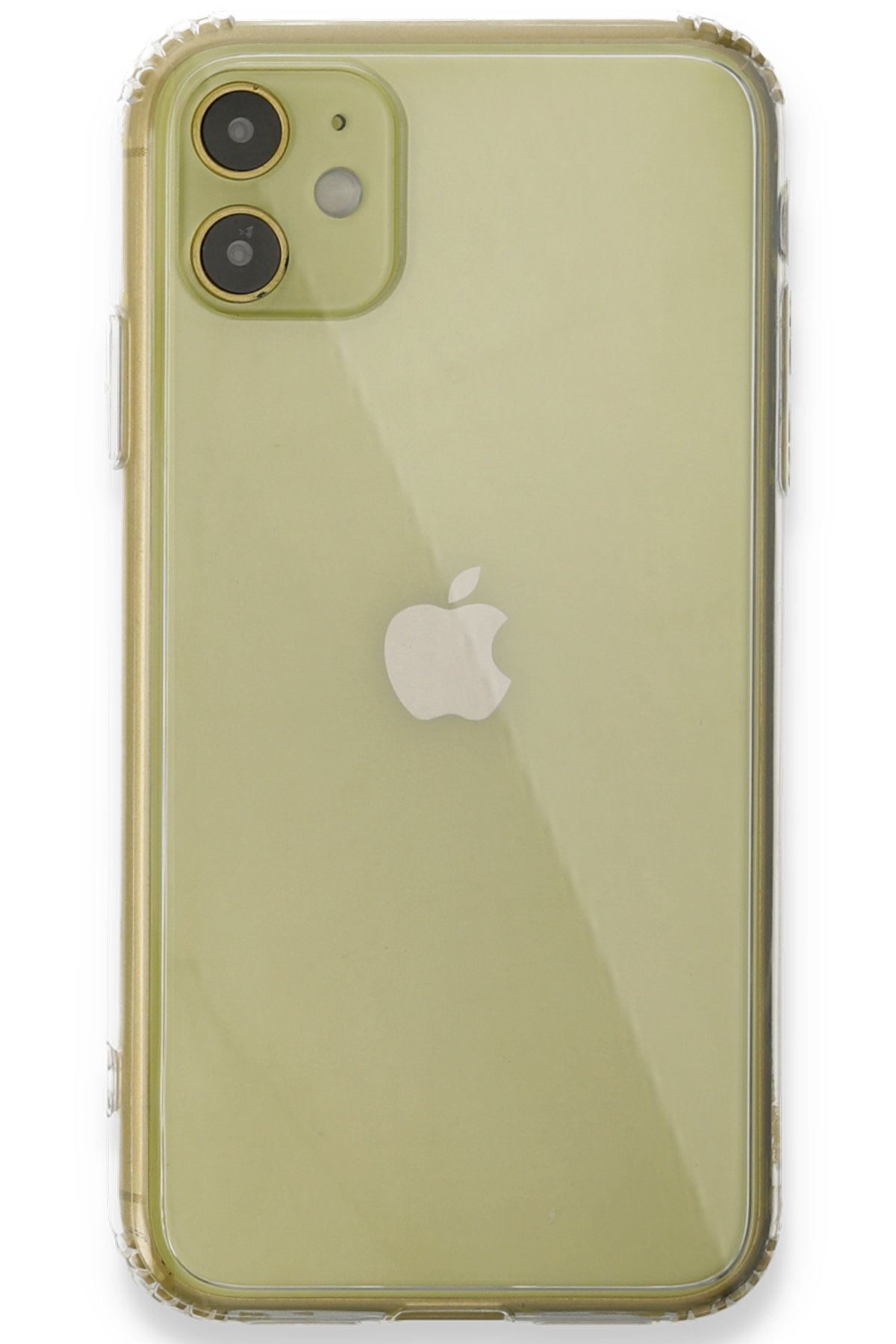Newface iPhone 11 Neon Fosforlu Kamera Lens - Beyaz