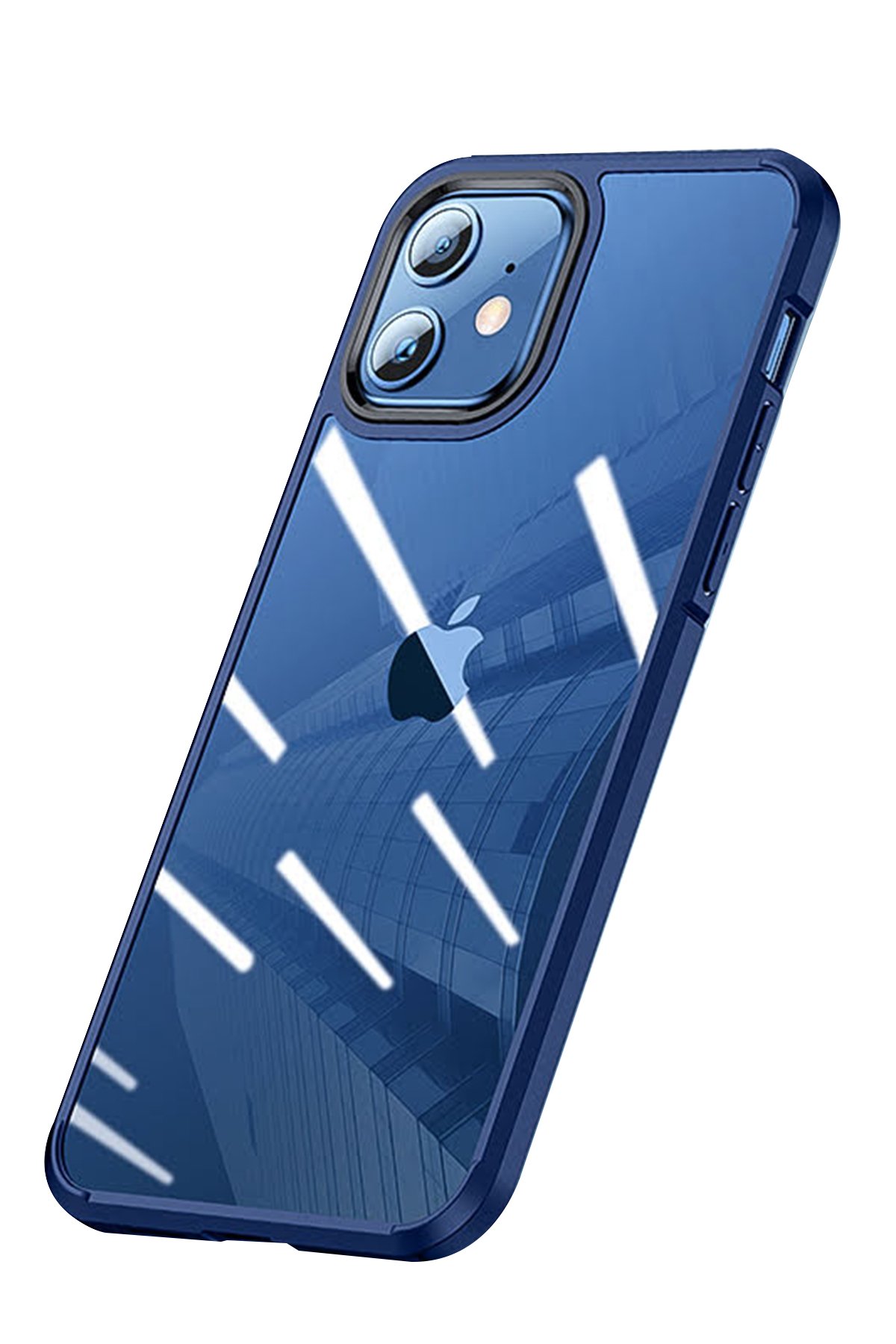 Newface iPhone 11 Renkli Kamera Lens Koruma Cam - Sarı-Turuncu