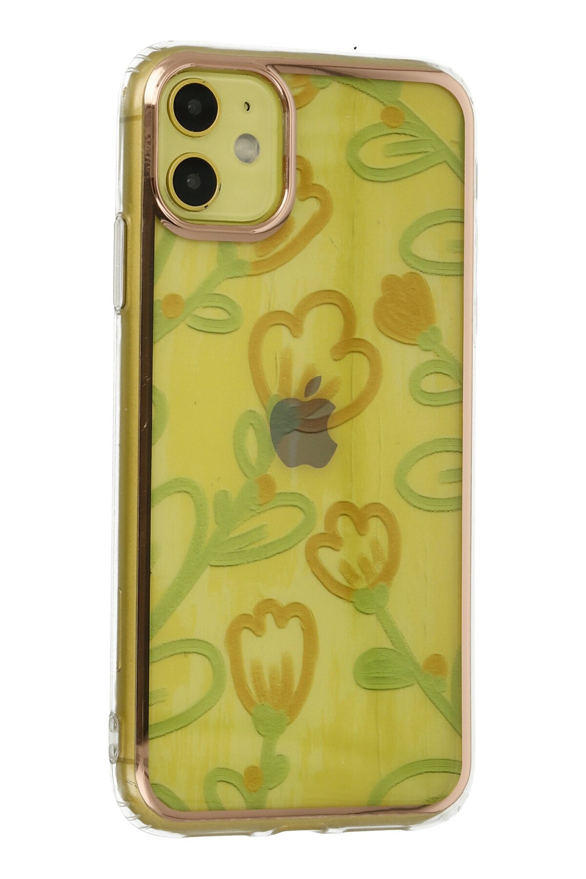 Newface iPhone 11 Kılıf Volet Silikon - Açık Yeşil