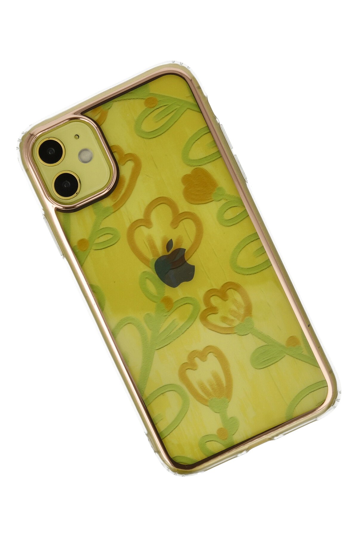 Newface iPhone 11 Kılıf Volet Silikon - Açık Yeşil