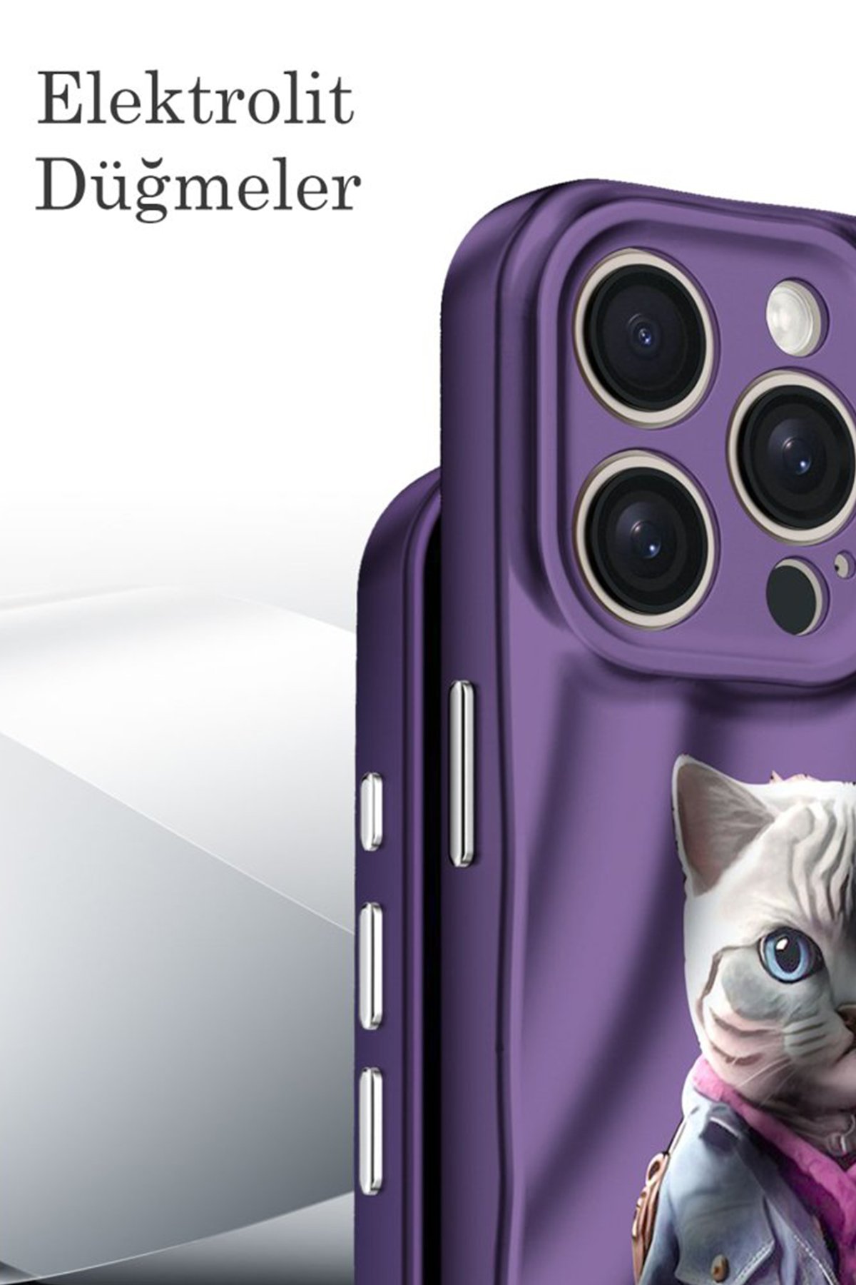 Newface iPhone 11 Kılıf Esila Silikon - Gri