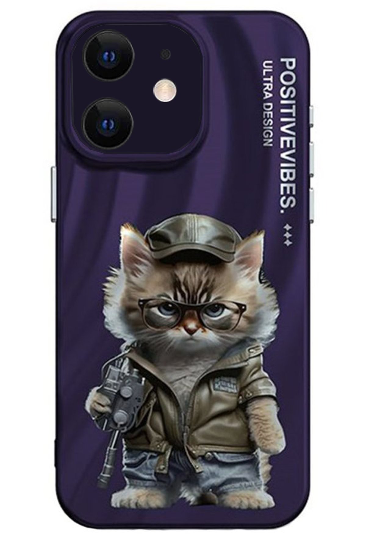 Newface iPhone 11 Kılıf Esila Silikon - Gri