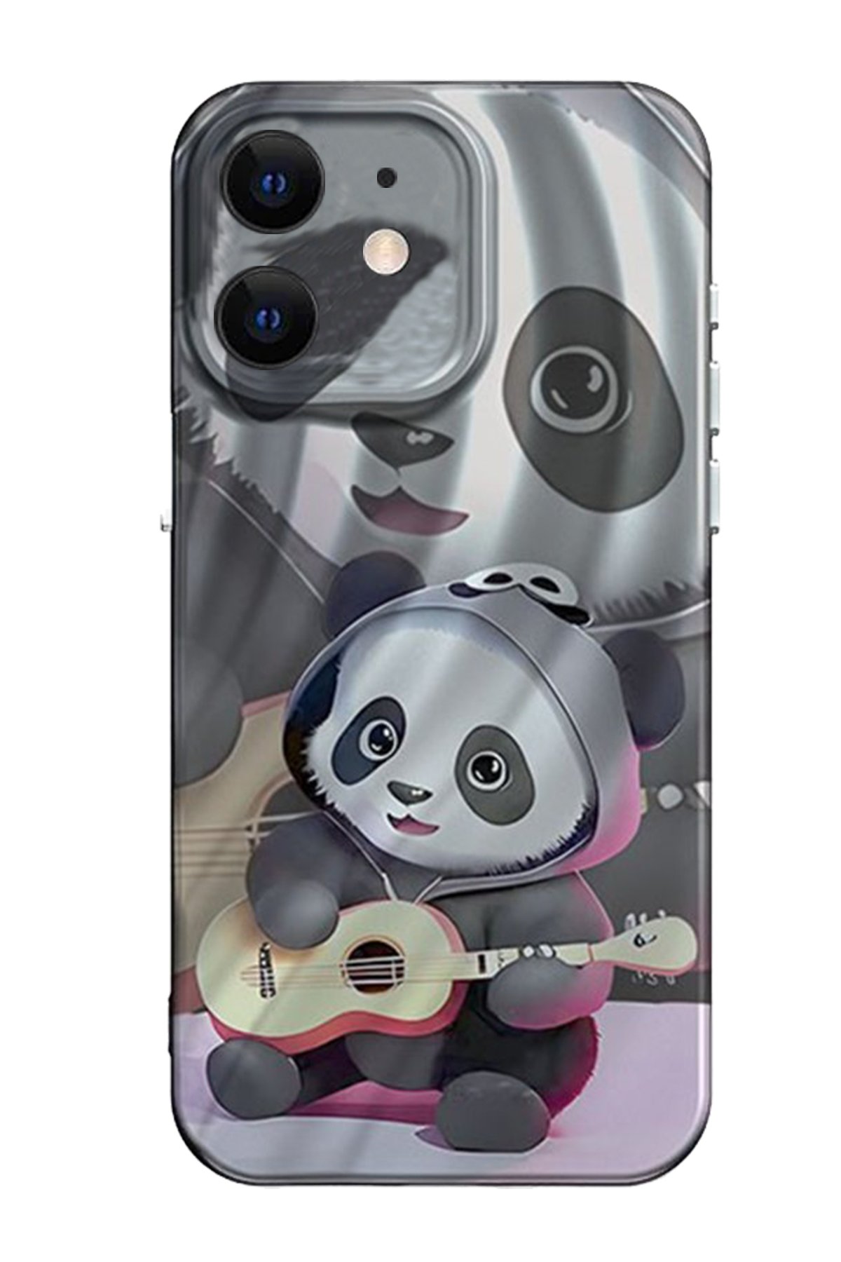 Newface iPhone 11 Kılıf Palm Buzlu Kamera Sürgülü Silikon - Yeşil
