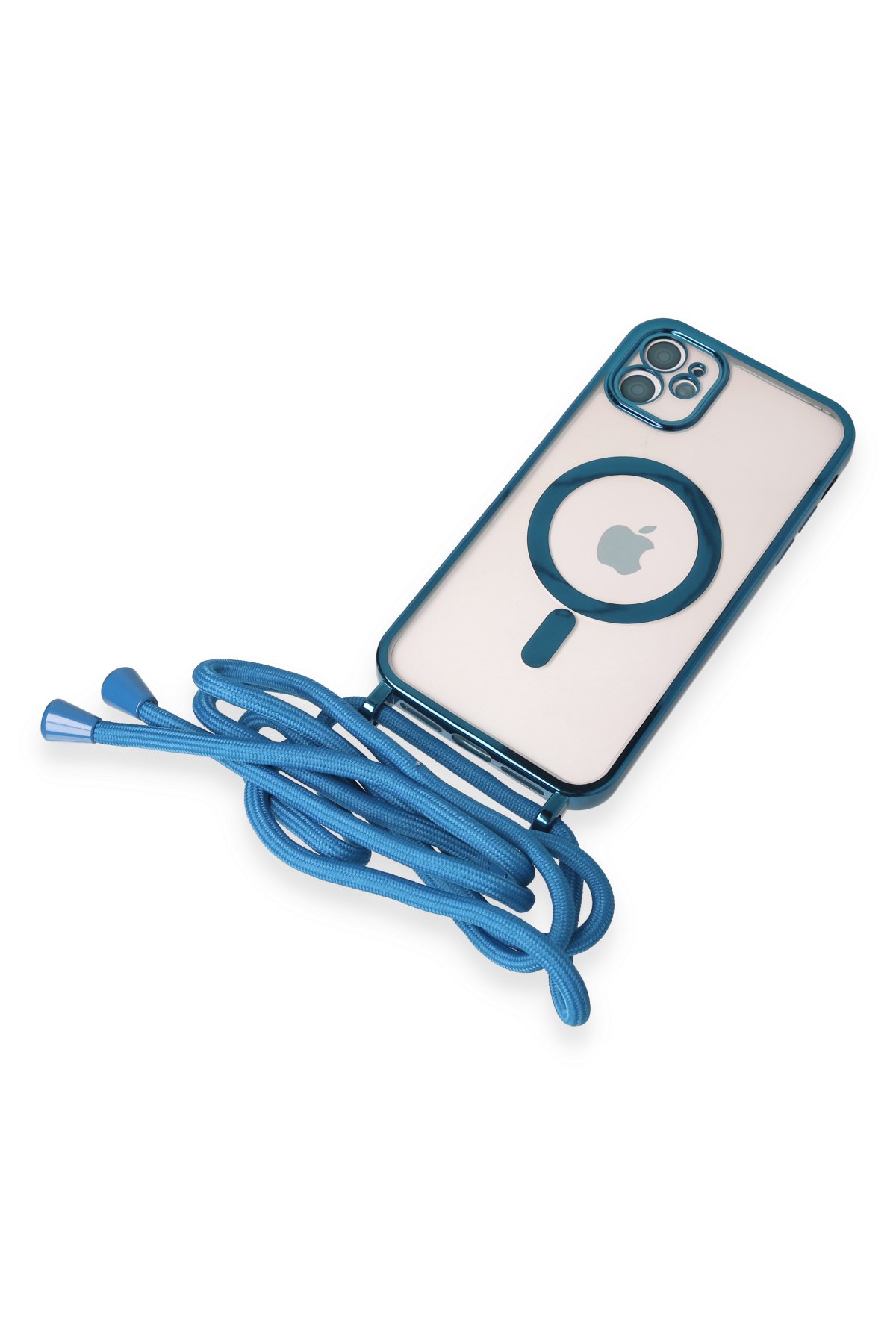 Newface iPhone 11 Kılıf Boyi Magsafe Silikon Kapak - Yeşil