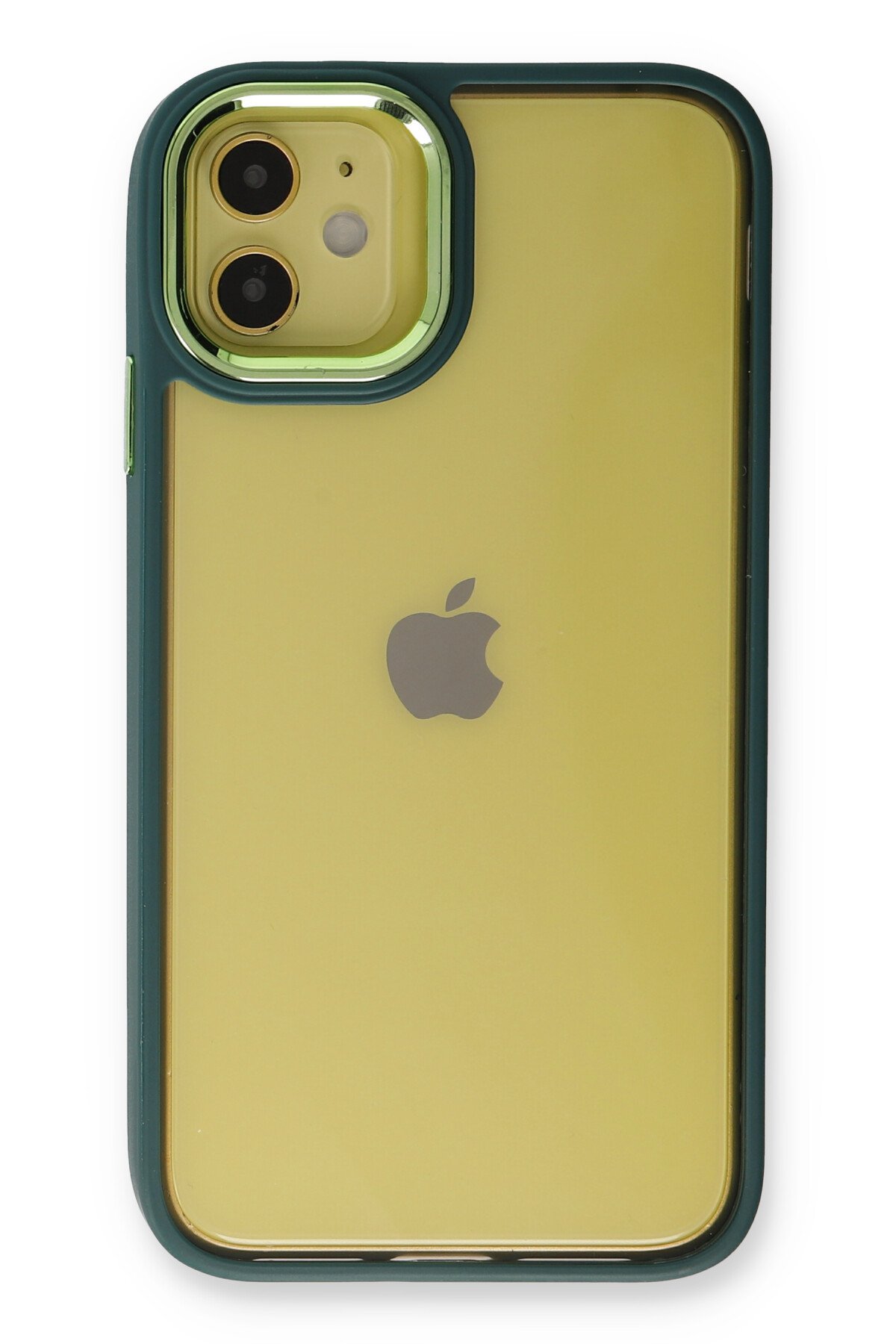 Newface iPhone 11 Kılıf Nano içi Kadife Silikon - Turuncu