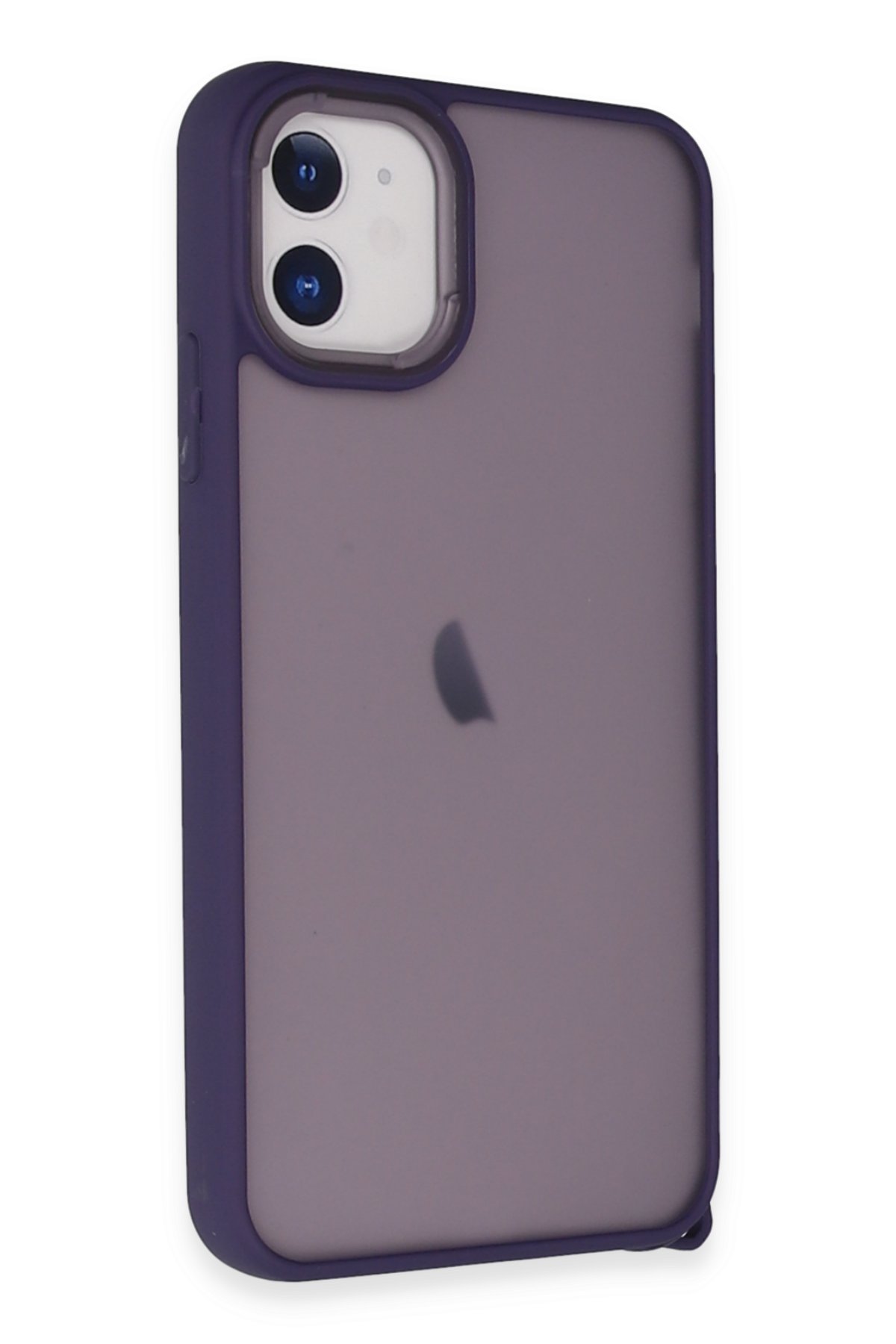Newface iPhone 11 Pers Alüminyum Kamera Lens - Kırmızı
