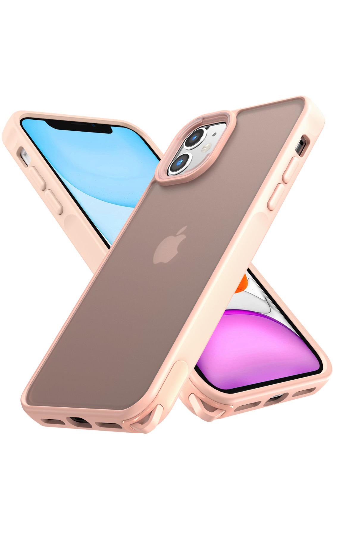 Newface iPhone 11 Shine Kamera Lens Koruma Cam - Sierra Blue