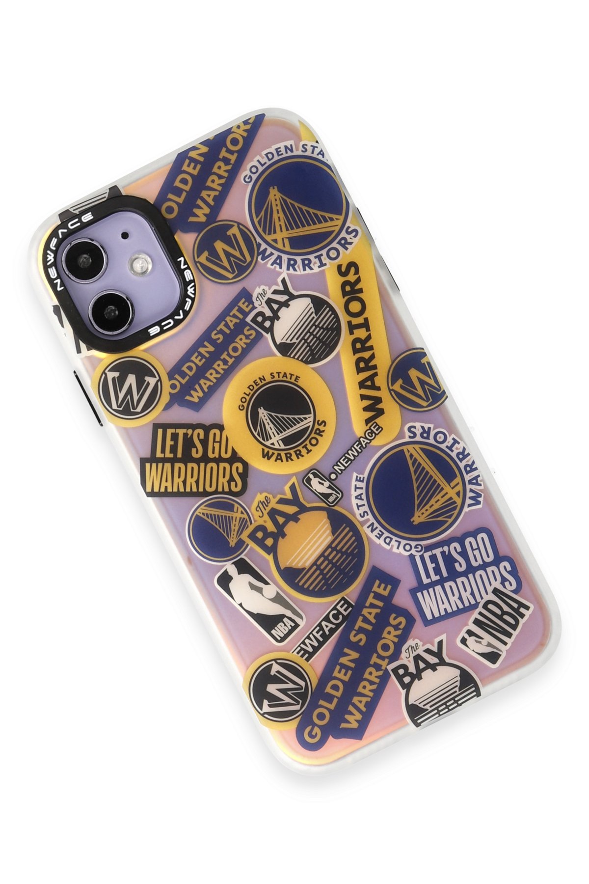 Newface iPhone 11 Kılıf Volet Silikon - Mavi