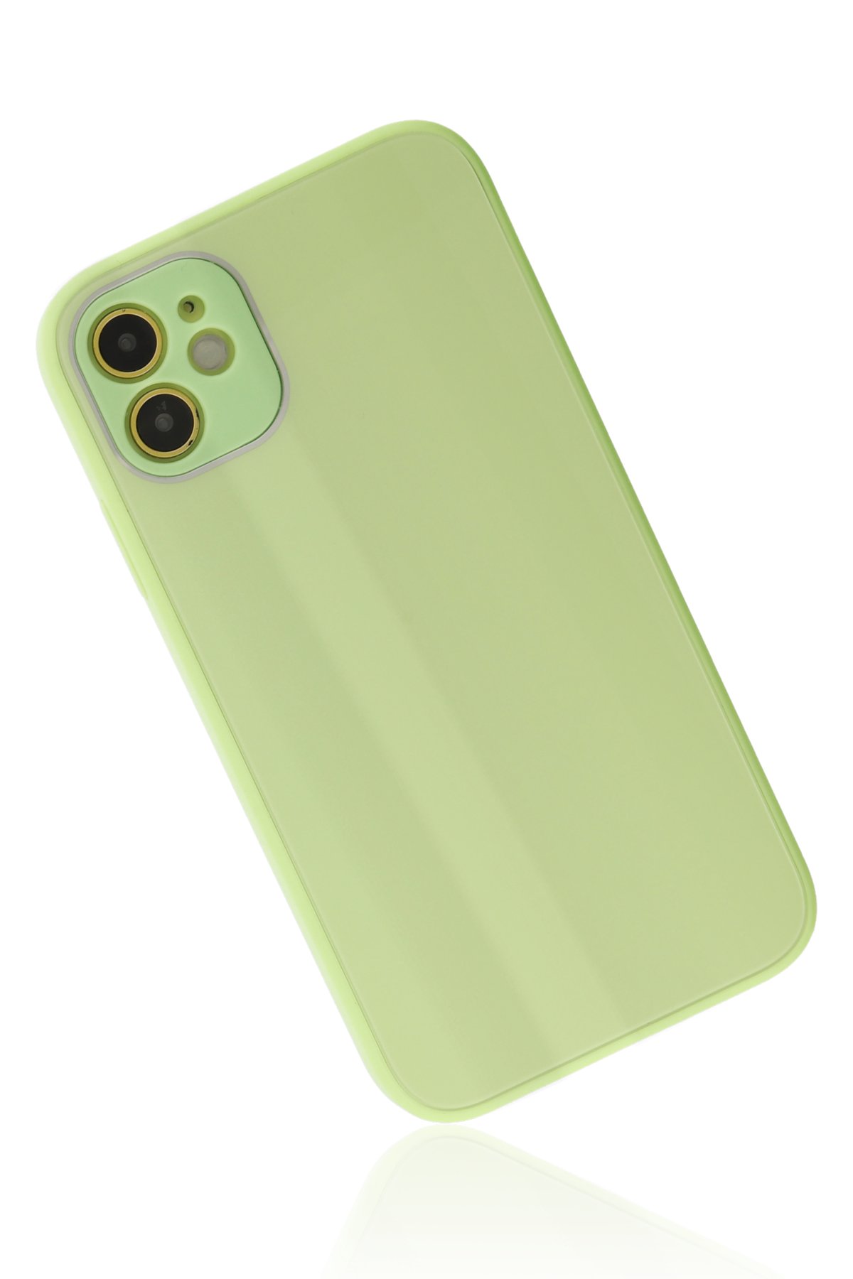 Newface iPhone 12 Kılıf Lüx Şeffaf Silikon