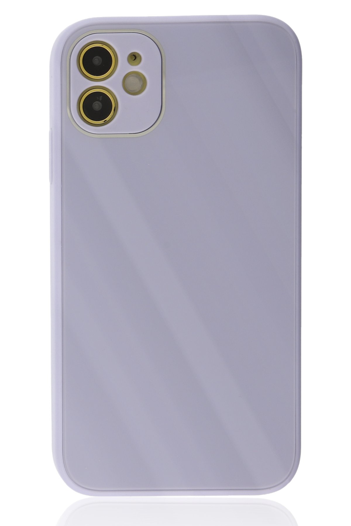 Newface iPhone 12 Kılıf Gros Yüzüklü Silikon - Mavi