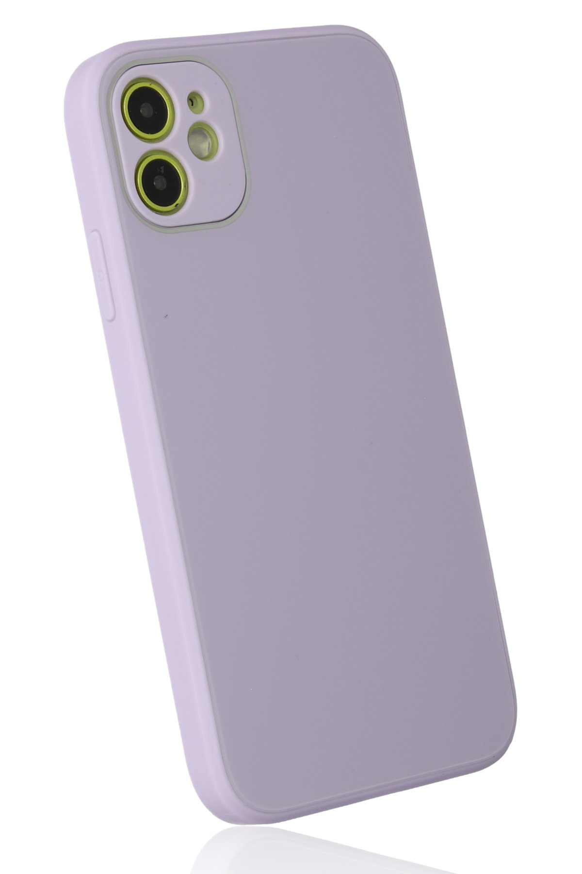 Newface iPhone 12 Kılıf Gros Yüzüklü Silikon - Mavi