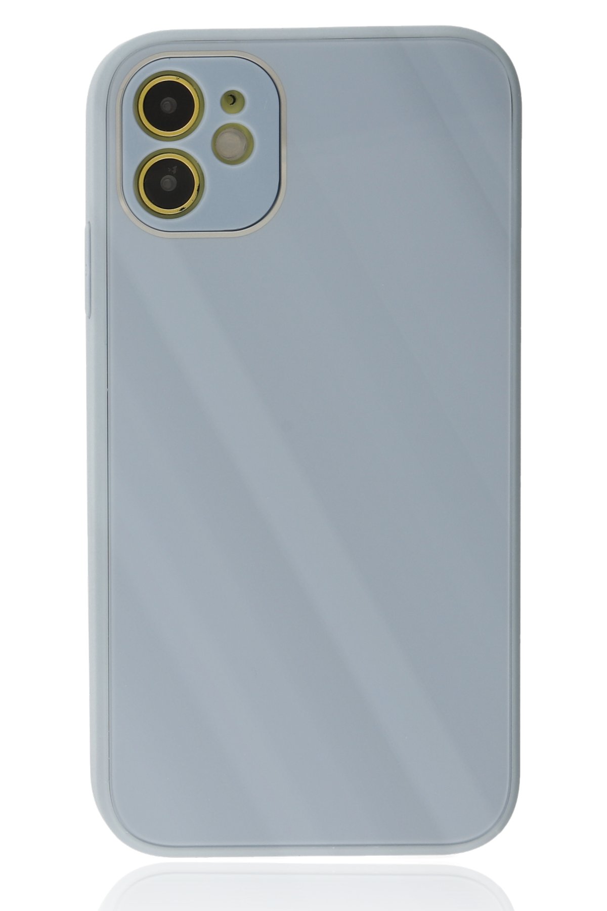 Newface iPhone 12 Kılıf Element Silikon - Gold