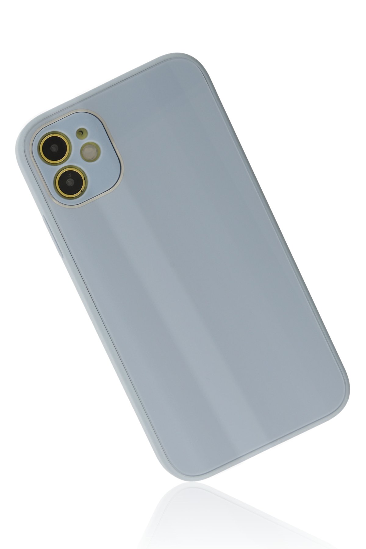 Newface iPhone 12 Kılıf Element Silikon - Gold