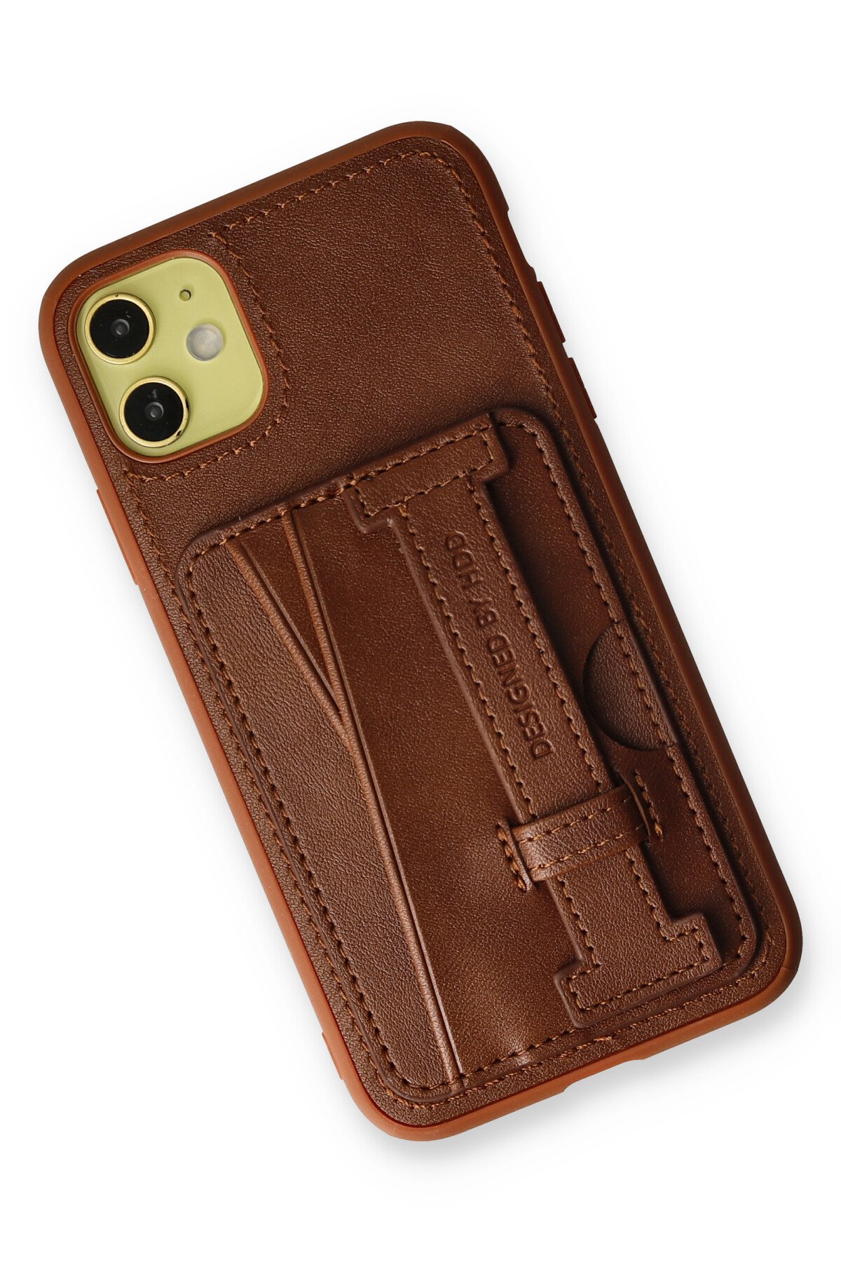 HDD iPhone 11 HBC-264 Lambor Karbon Fiber Sport Kapak - Titan Gri