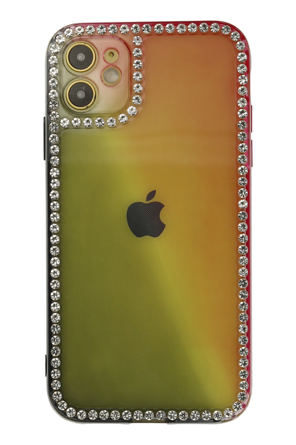 Newface iPhone 11 Kılıf Element Silikon - Gold