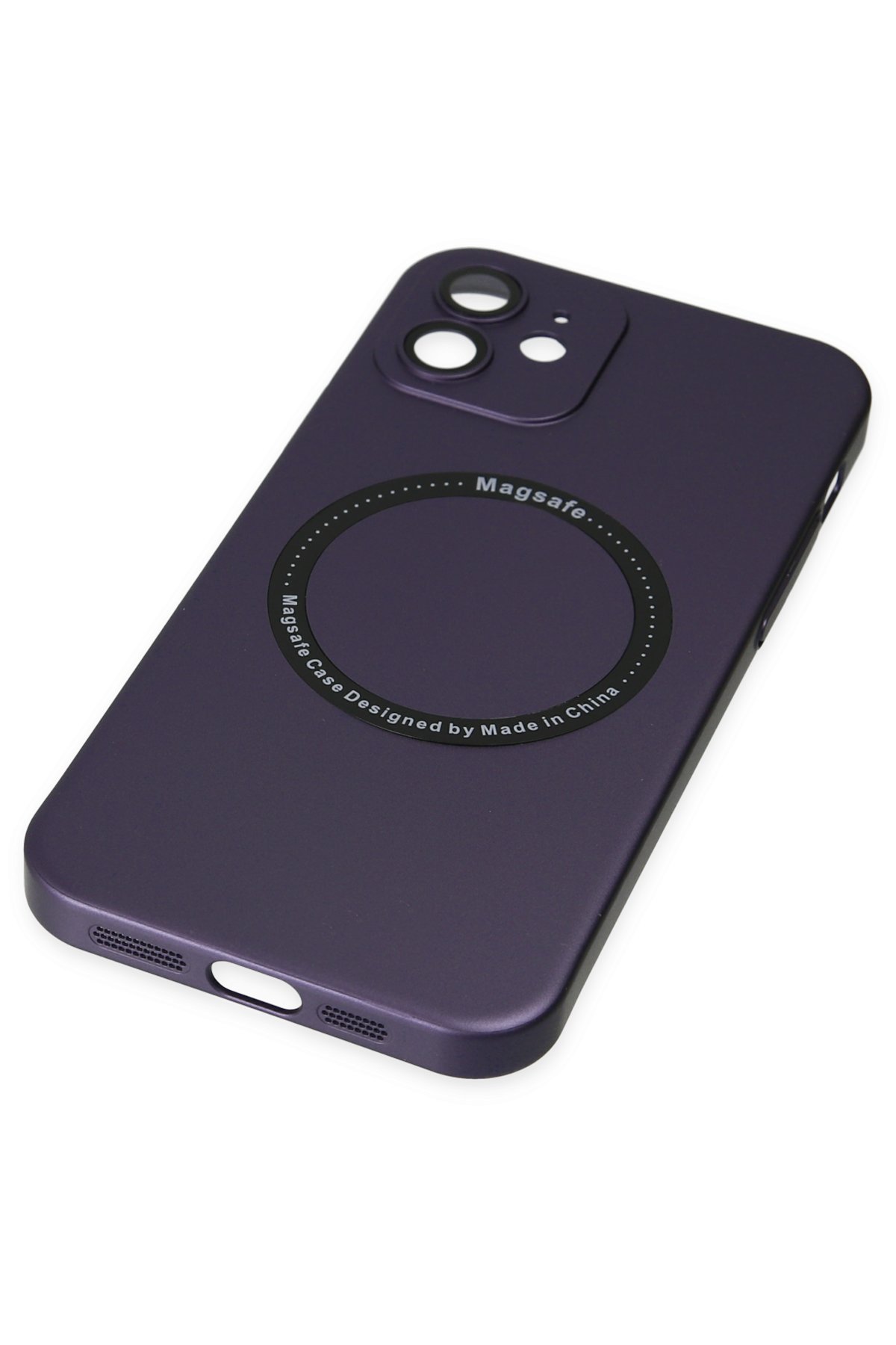 Newface iPhone 11 Kılıf Joy Lens Standlı Kapak - Mor