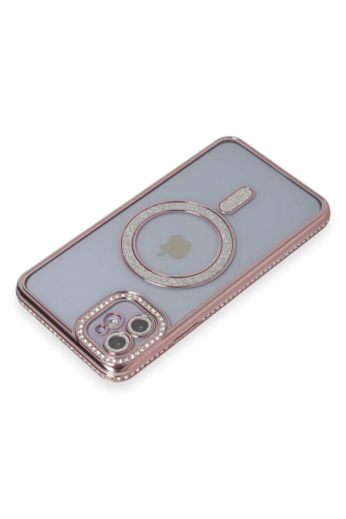Newface iPhone 11 Kılıf Volet Silikon - Beyaz