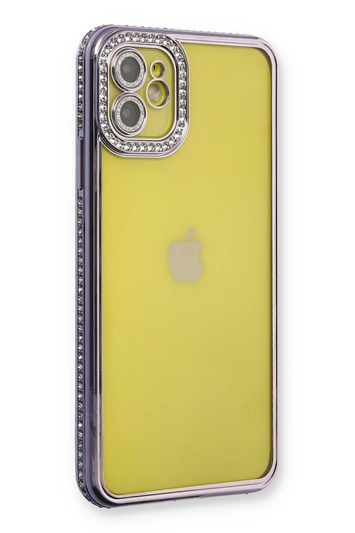 Newface iPhone 11 Kılıf Nano içi Kadife  Silikon - Lacivert