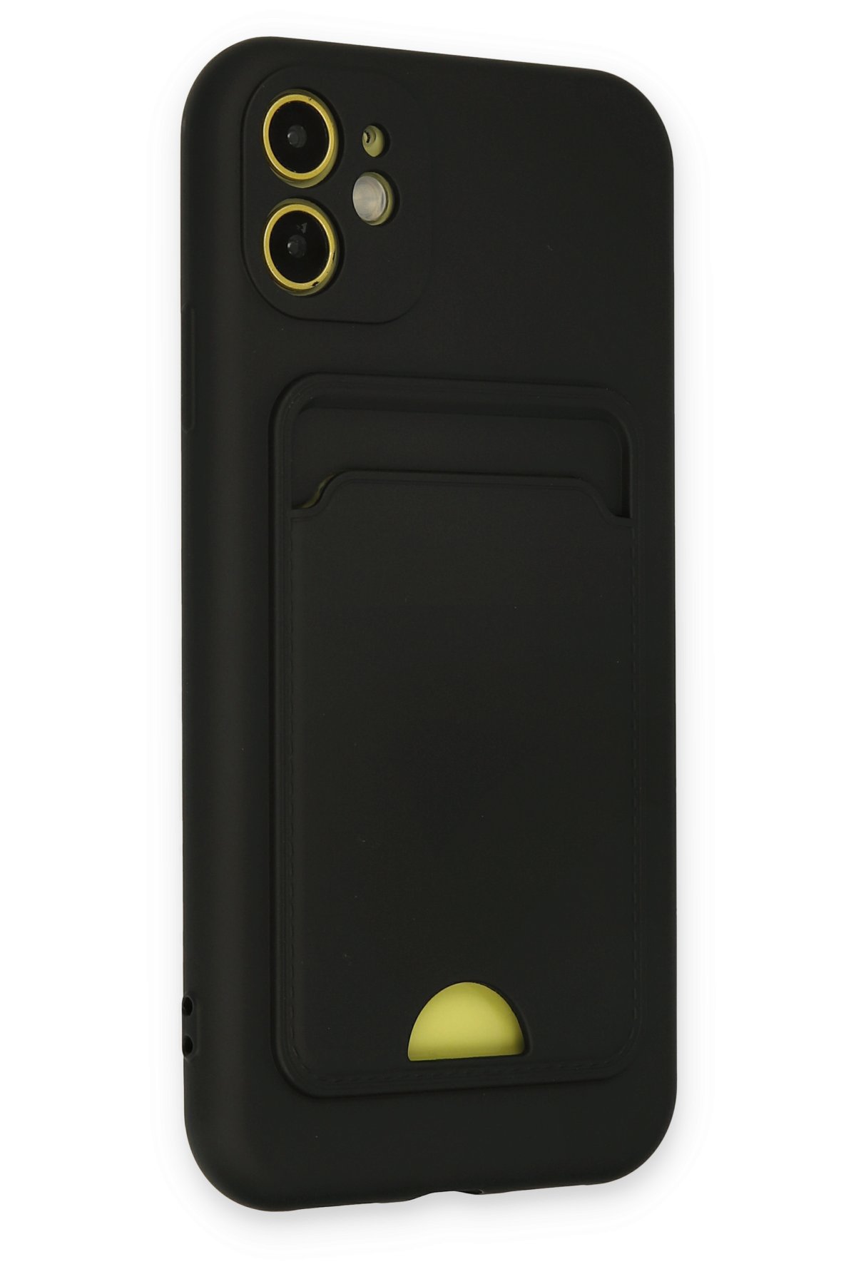 Newface iPhone 11 Kılıf Rolet Stand Kapak - Siyah