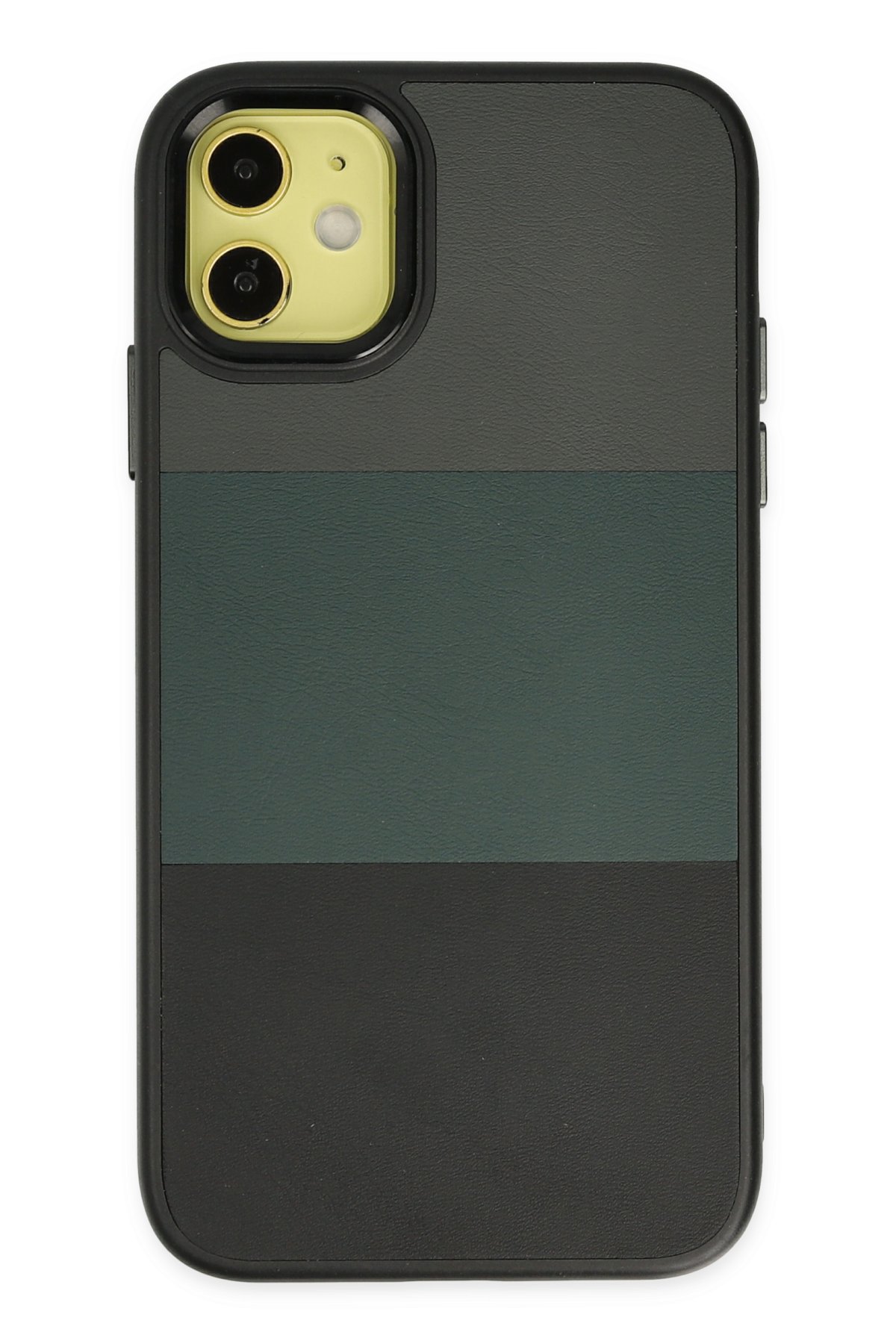 Newface iPhone 11 Pers Alüminyum Kamera Lens - Lacivert